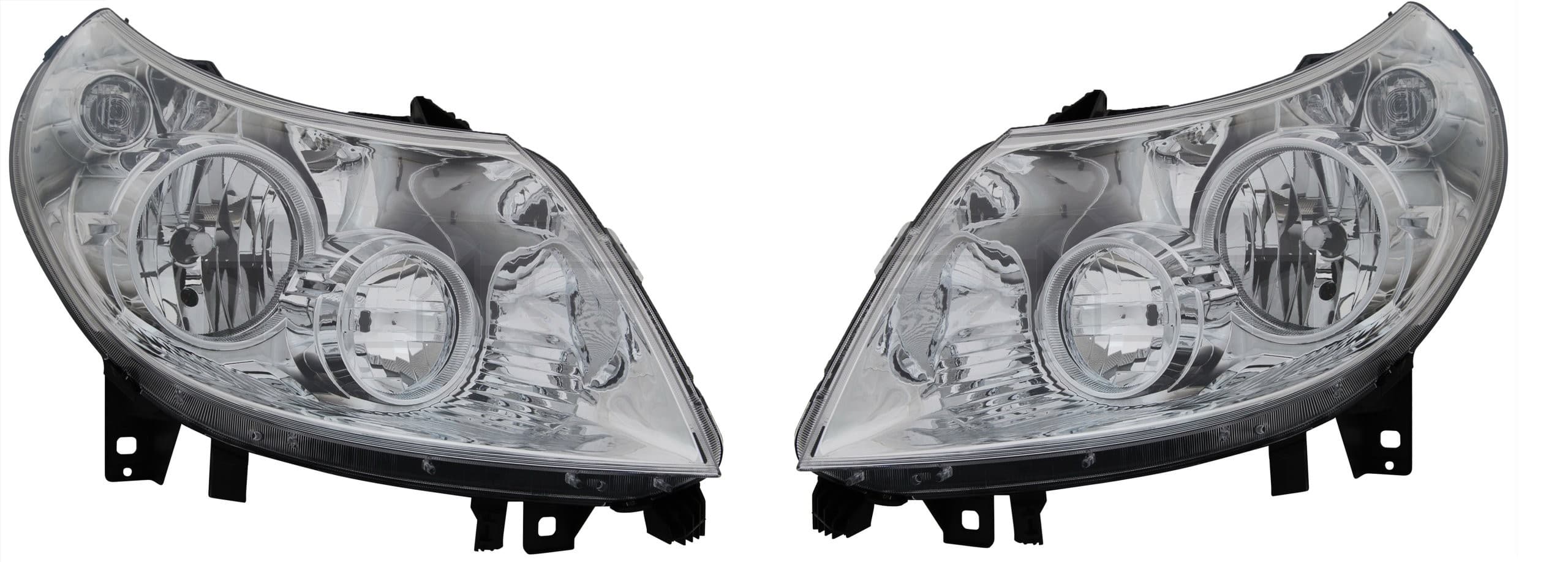 Faros Fiat Ducato Boxer Jumper 2007-2010 Tyc nuevo