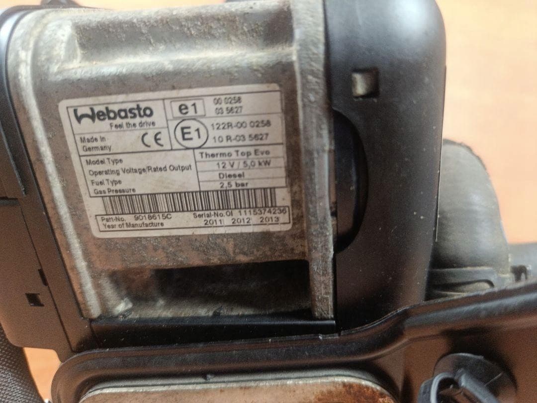 Webasto Thermo Top Diesel para Citroën C5 Iii X7 9687946580 usado 4