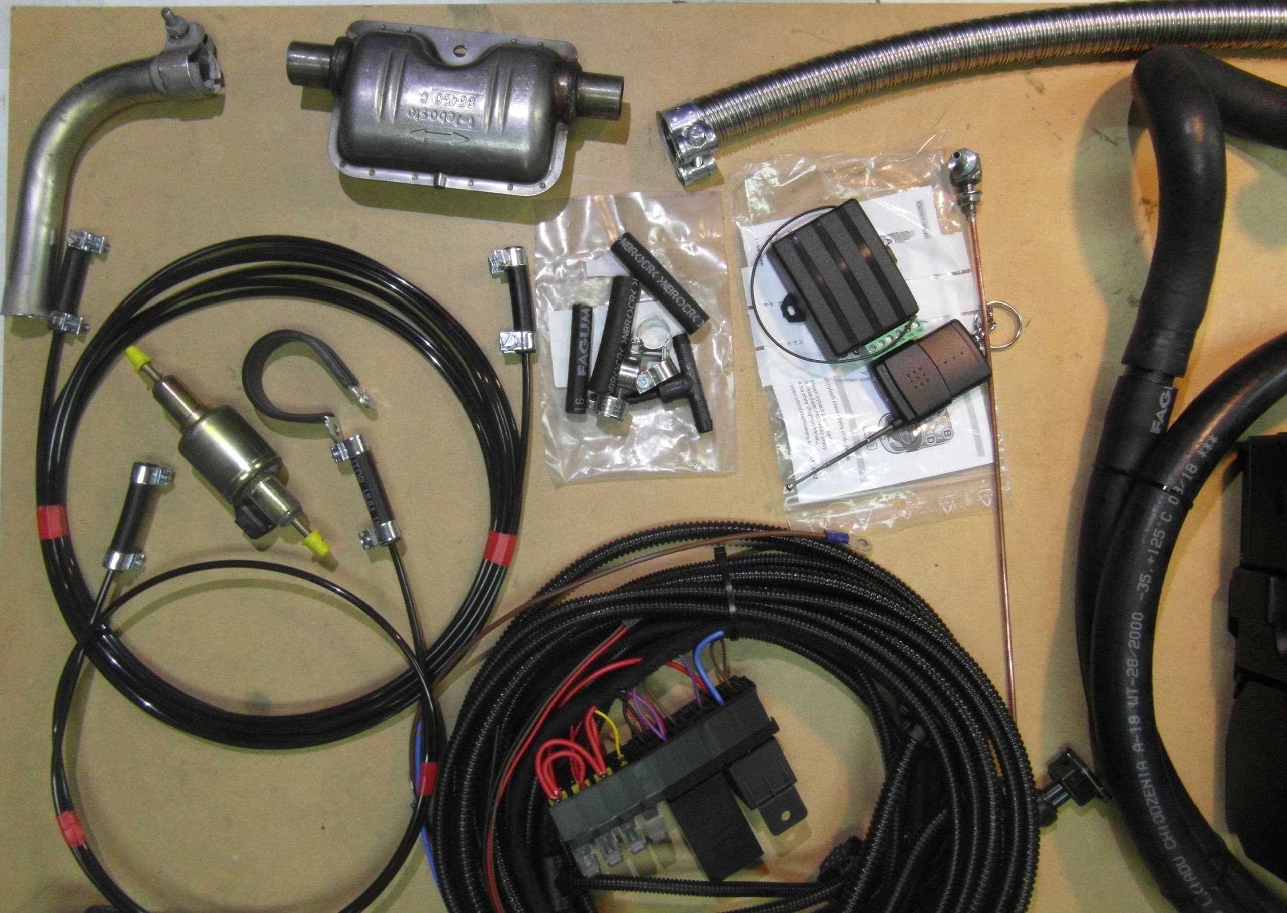 Kit Universal de Calefactor Diésel Webasto - Set Completo usado 4