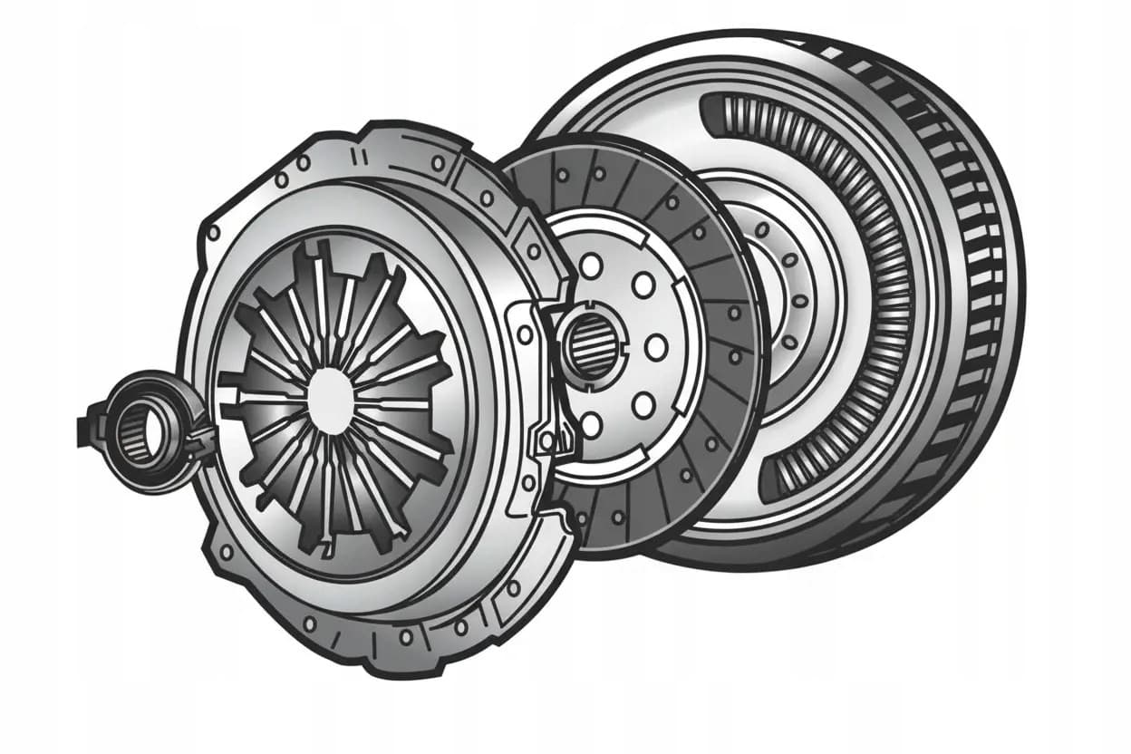 Clutch Kit with Dual Mass Flywheel and Bearing Valeo nuevo