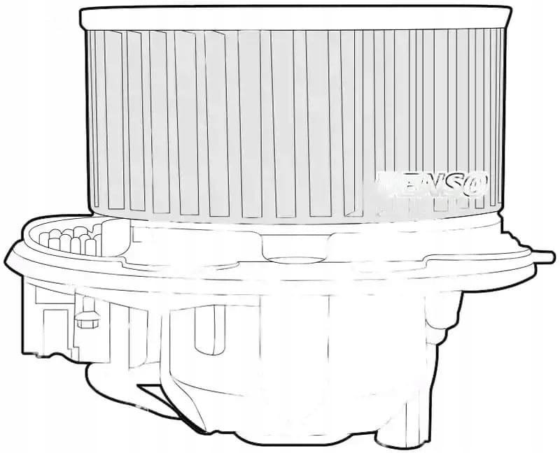 Ventilador interior Denso DEA32003 nuevo