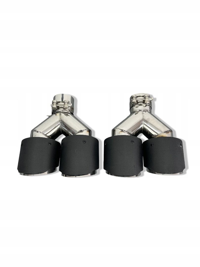 Puntas de Escape Dobles Universales 101mm para BMW nuevo 2
