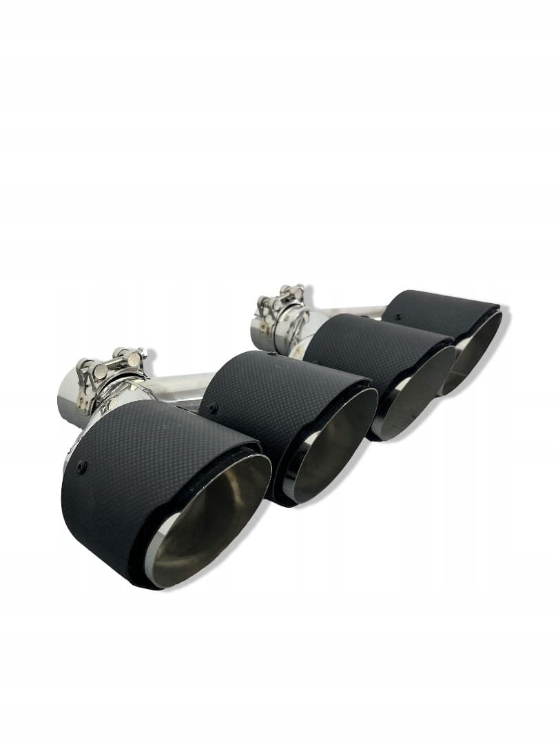 Puntas de Escape Dobles Universales 101mm para BMW nuevo 3