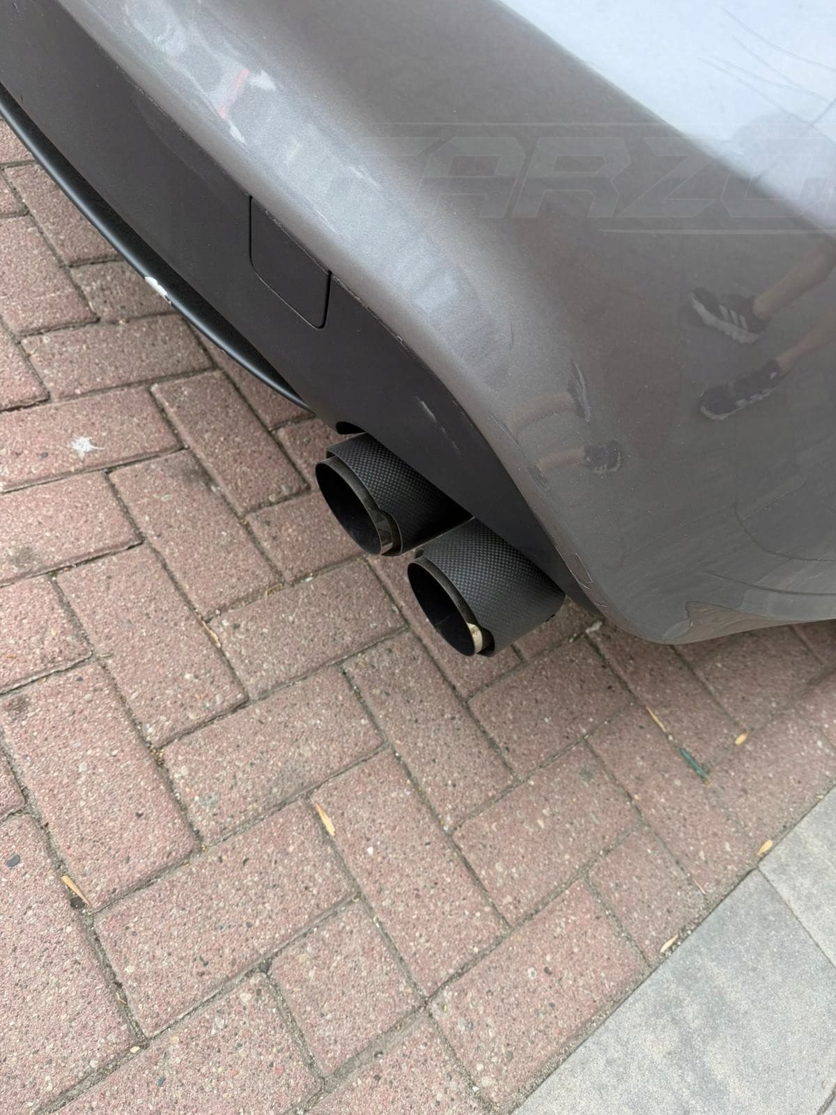 Puntas de Escape Dobles Universales 101mm para BMW nuevo 10