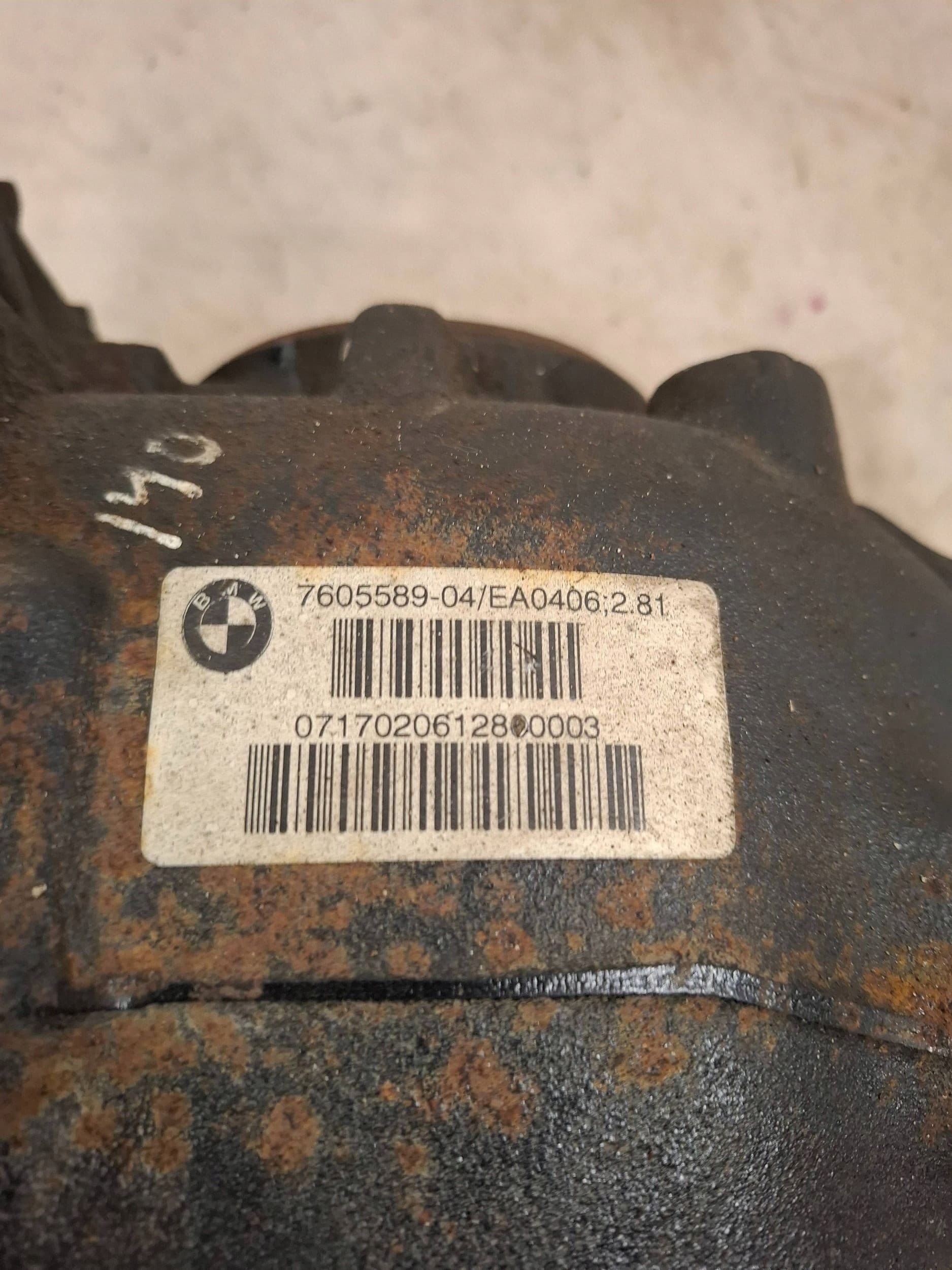 Diferencial trasero BMW 3 GT F34 2017 7605589 usado 7