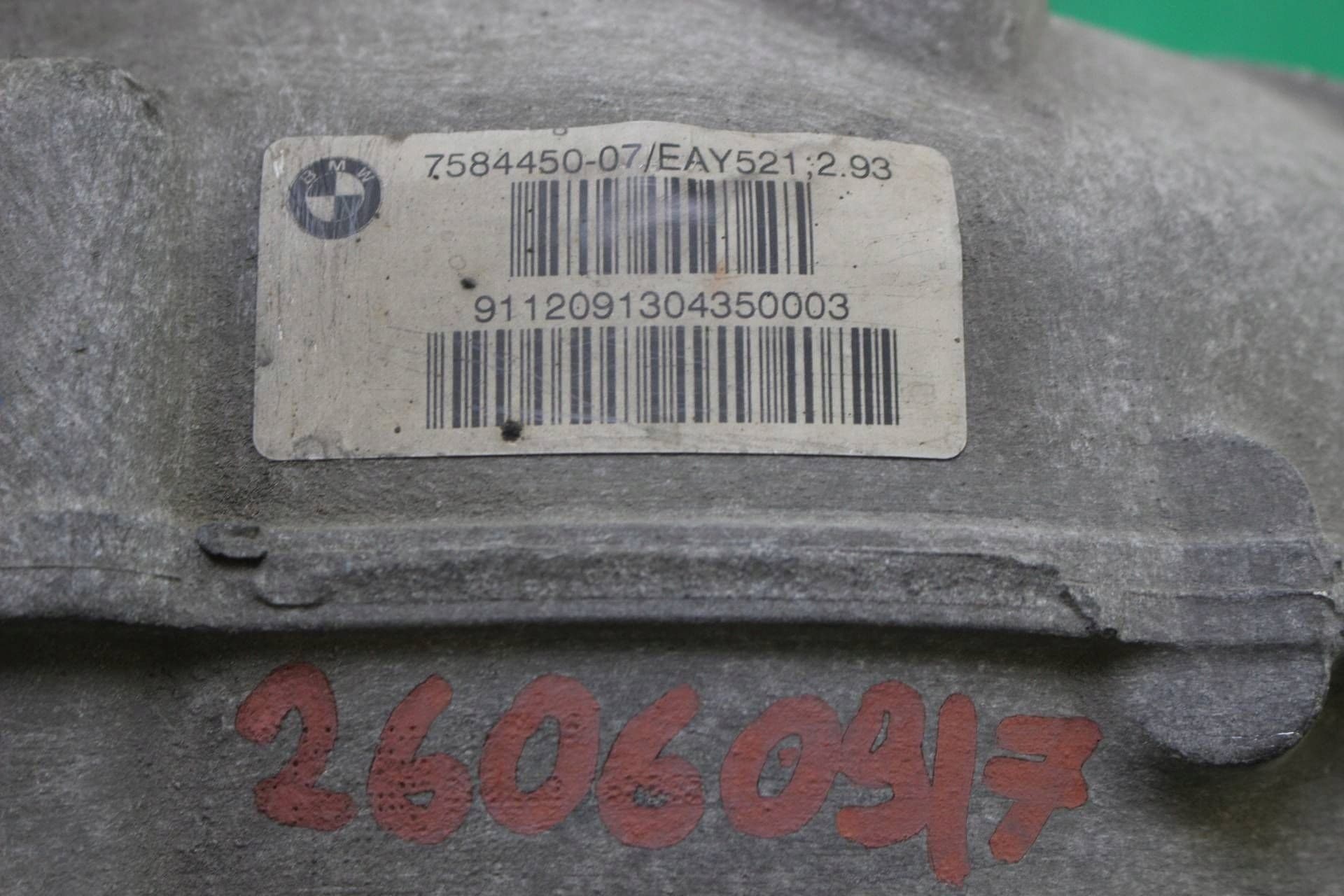Diferencial Trasero BMW Serie 5 F10 F11 2.93 7584450 usado 5