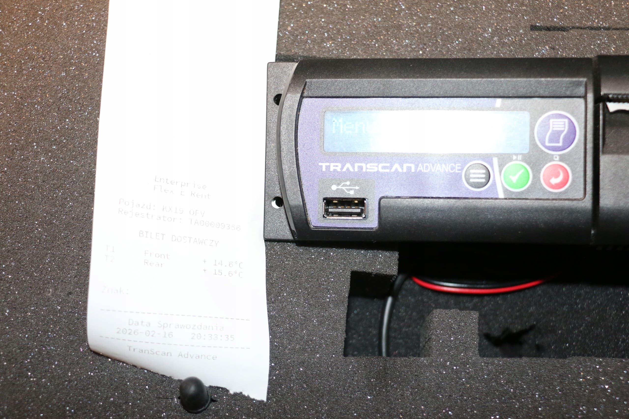 Grabador de temperatura completo Carrier DataCold 300 usado 6