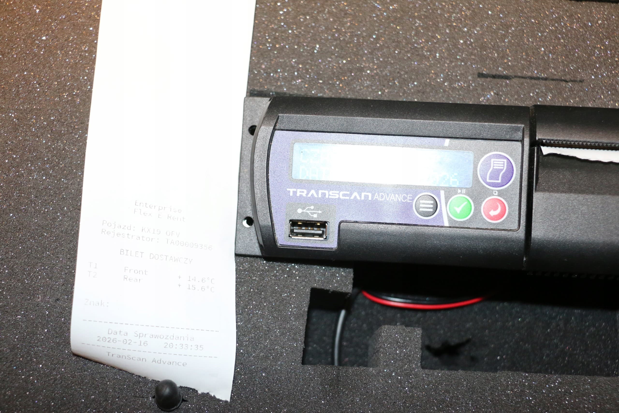 Grabador de temperatura completo Carrier DataCold 300 usado 7