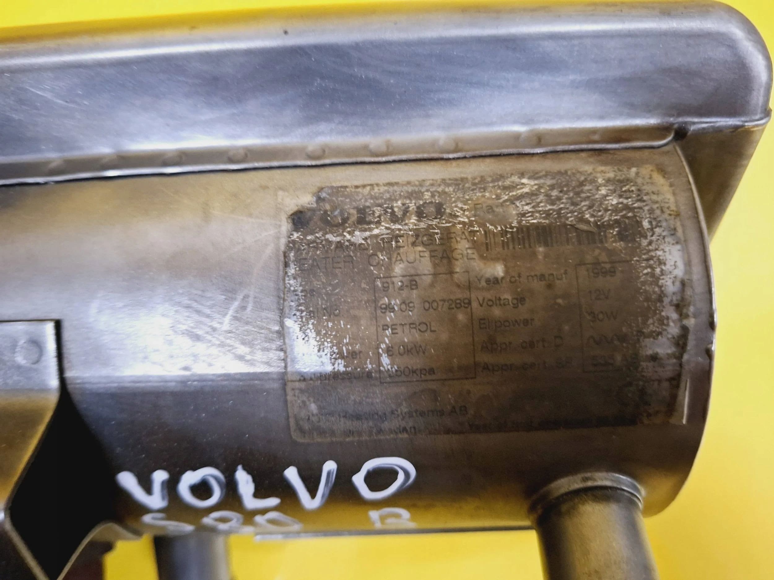 Calefactor estacionario Webasto Volvo S80 Gasolina NR28 usado 11