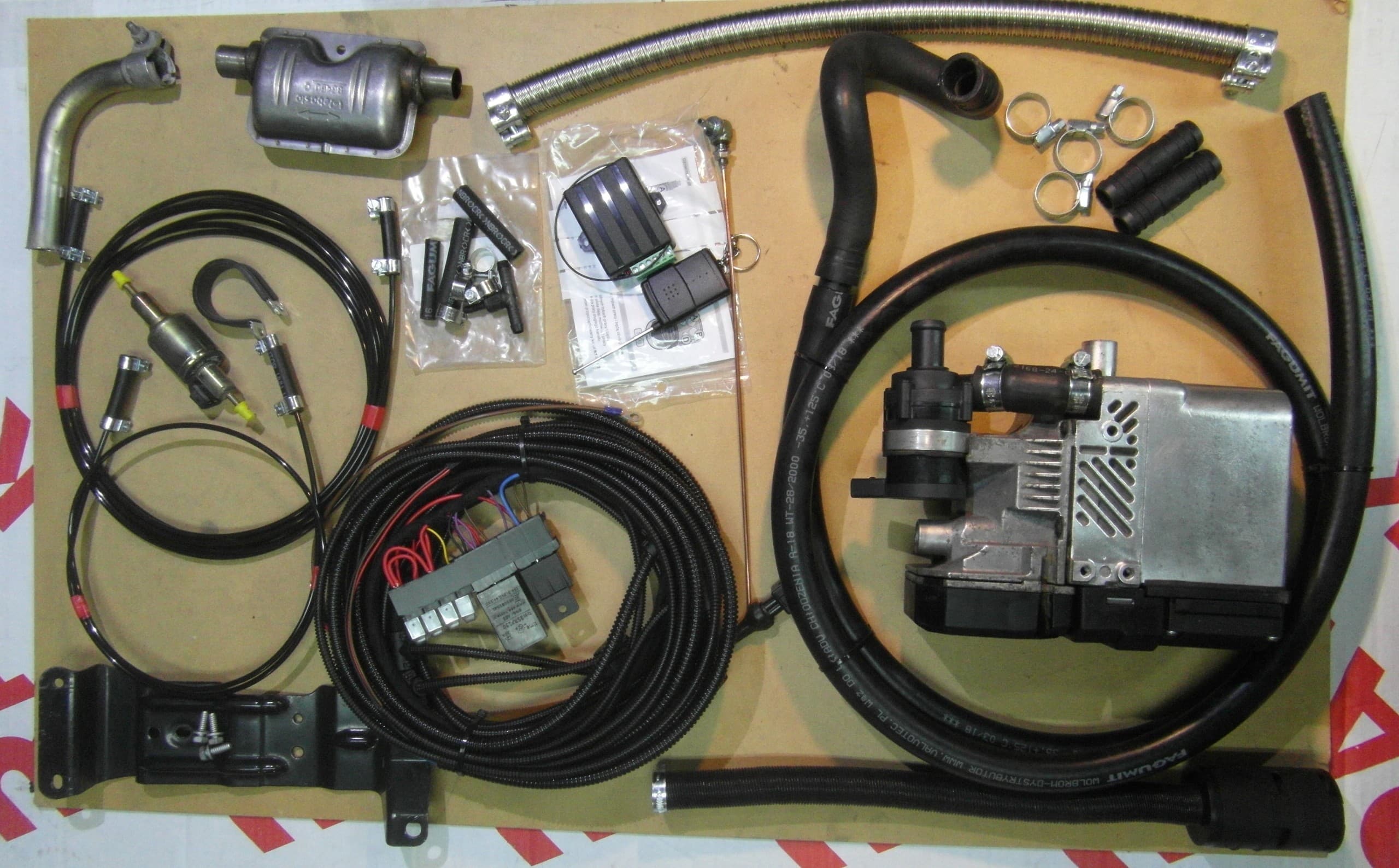 Kit Completo Calefactor Webasto Pilot Diesel Universal usado 4