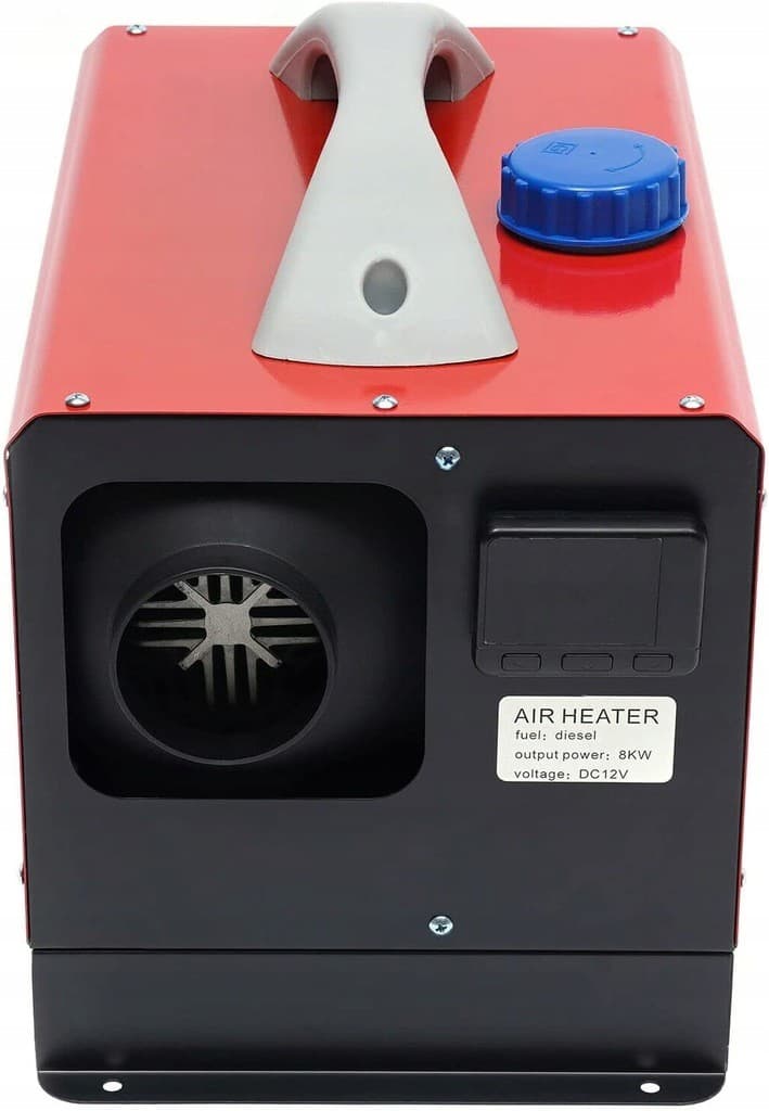 Calefactor diésel estacionario 12V 8 kW con depósito 5L usado 3