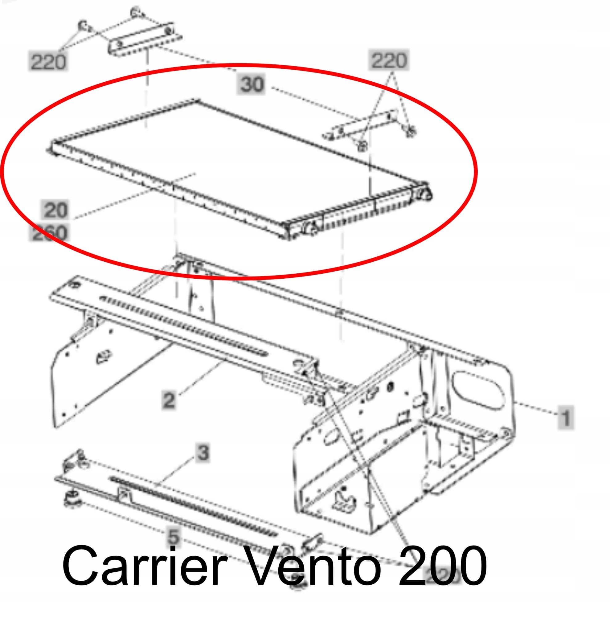 Condensador Radiador Aire Acondicionado Carrier Viento 200 nuevo 4