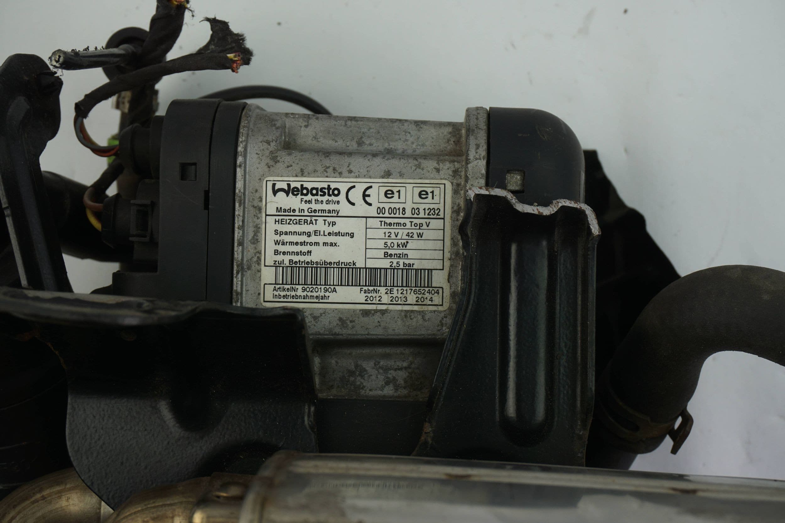 Calefactor estacionamiento Webasto VW Passat B7 3C0815005AN usado 8