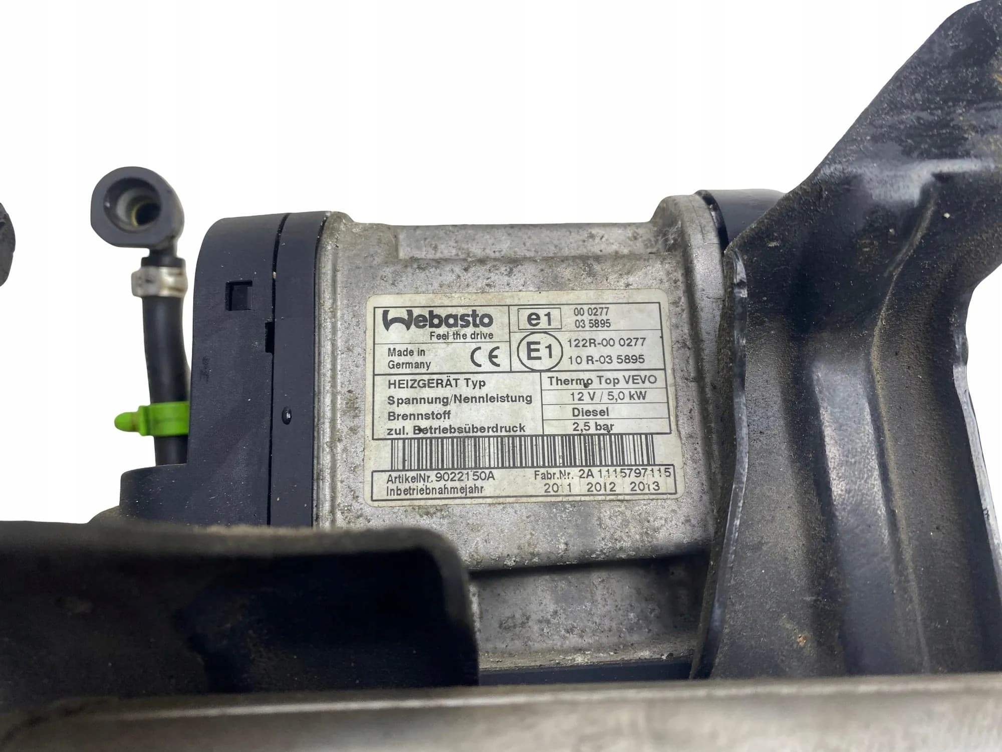 Calefactor Auxiliar Webasto VW Passat B7 3C0815005BE usado 7