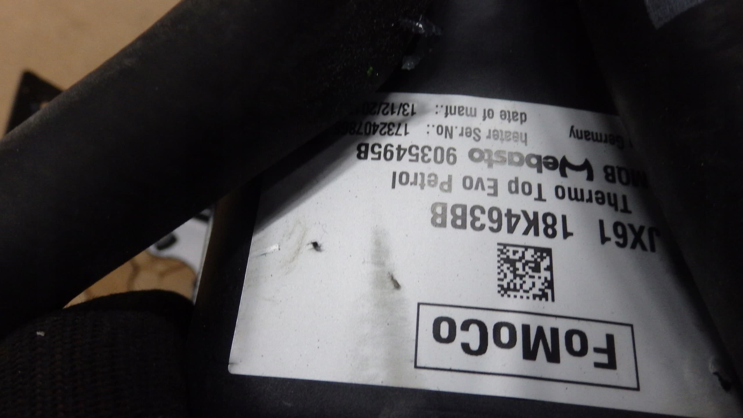 Webasto para Ford Focus MK4 Gasolina JX61-18K463-BB usado 5