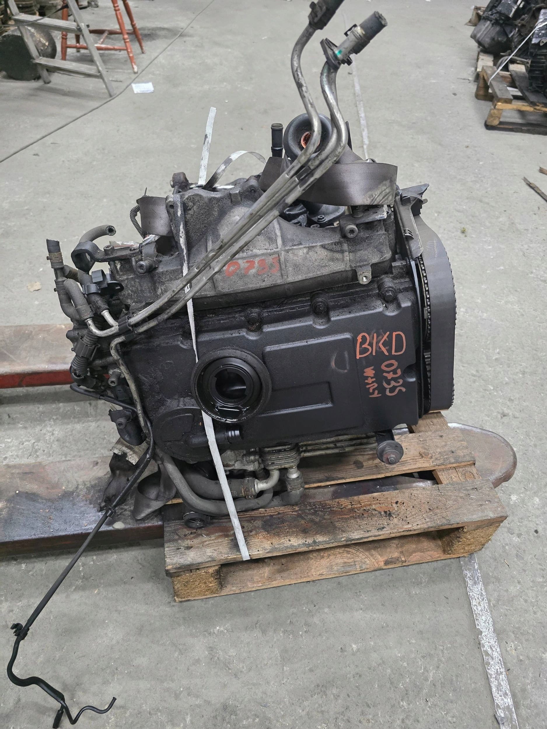 Motor Bkd 2.0 TDI para Skoda Octavia Mk2 (1Z) usado 2