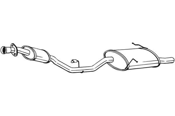 Bosal 283-171 Silenciador Final nuevo