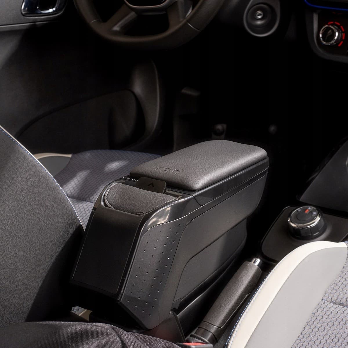 Reposabrazos con adaptador para VW Caddy, 2020-, ARM2-Negro nuevo 3