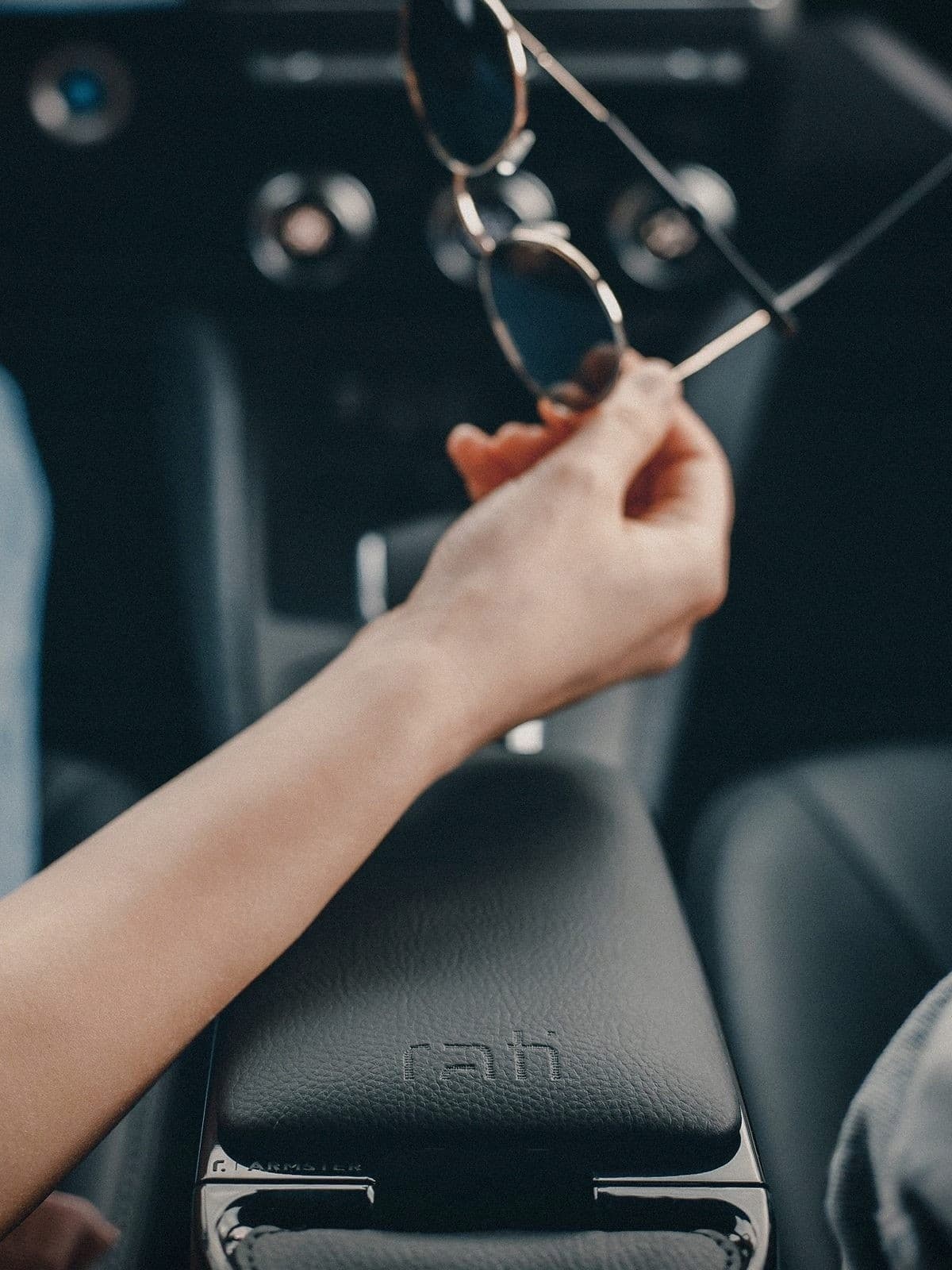 Reposabrazos con adaptador para VW Caddy, 2020-, ARM2-Negro nuevo 10