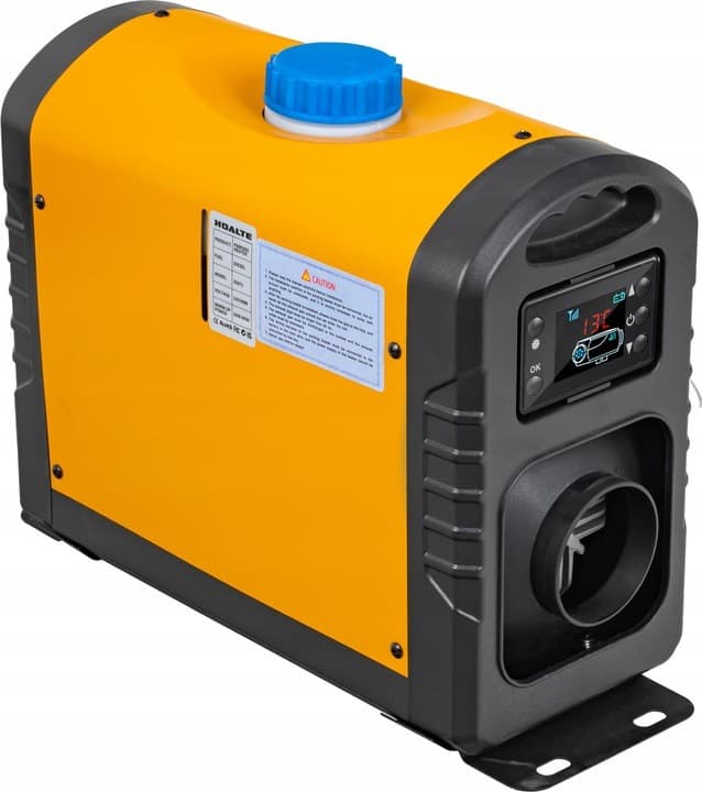 Calefactor estacionario diésel 12V 1kW-5kW - Amarillo/Negro usado 2