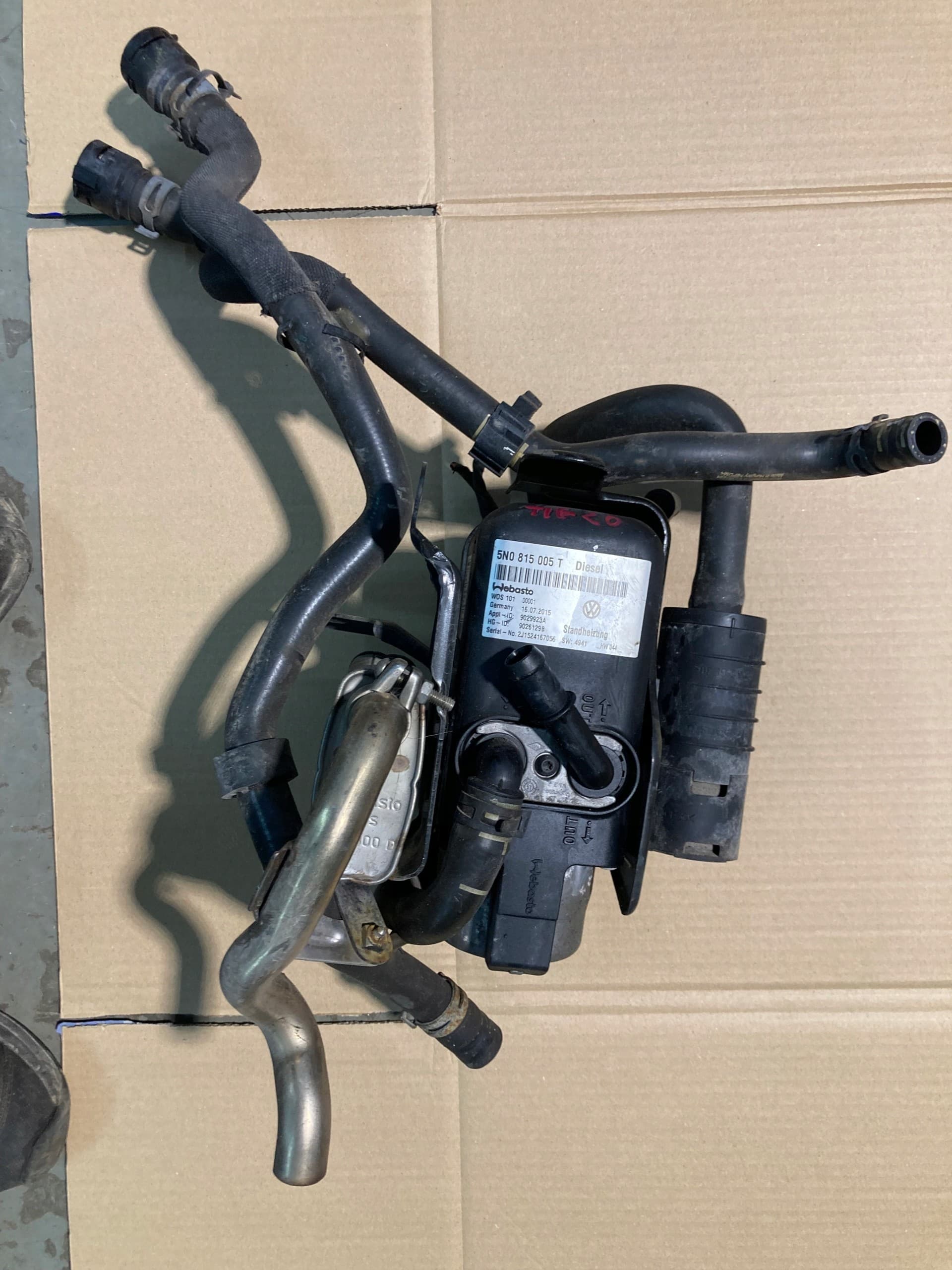 Webasto VW Tiguan 5N0815005T usado