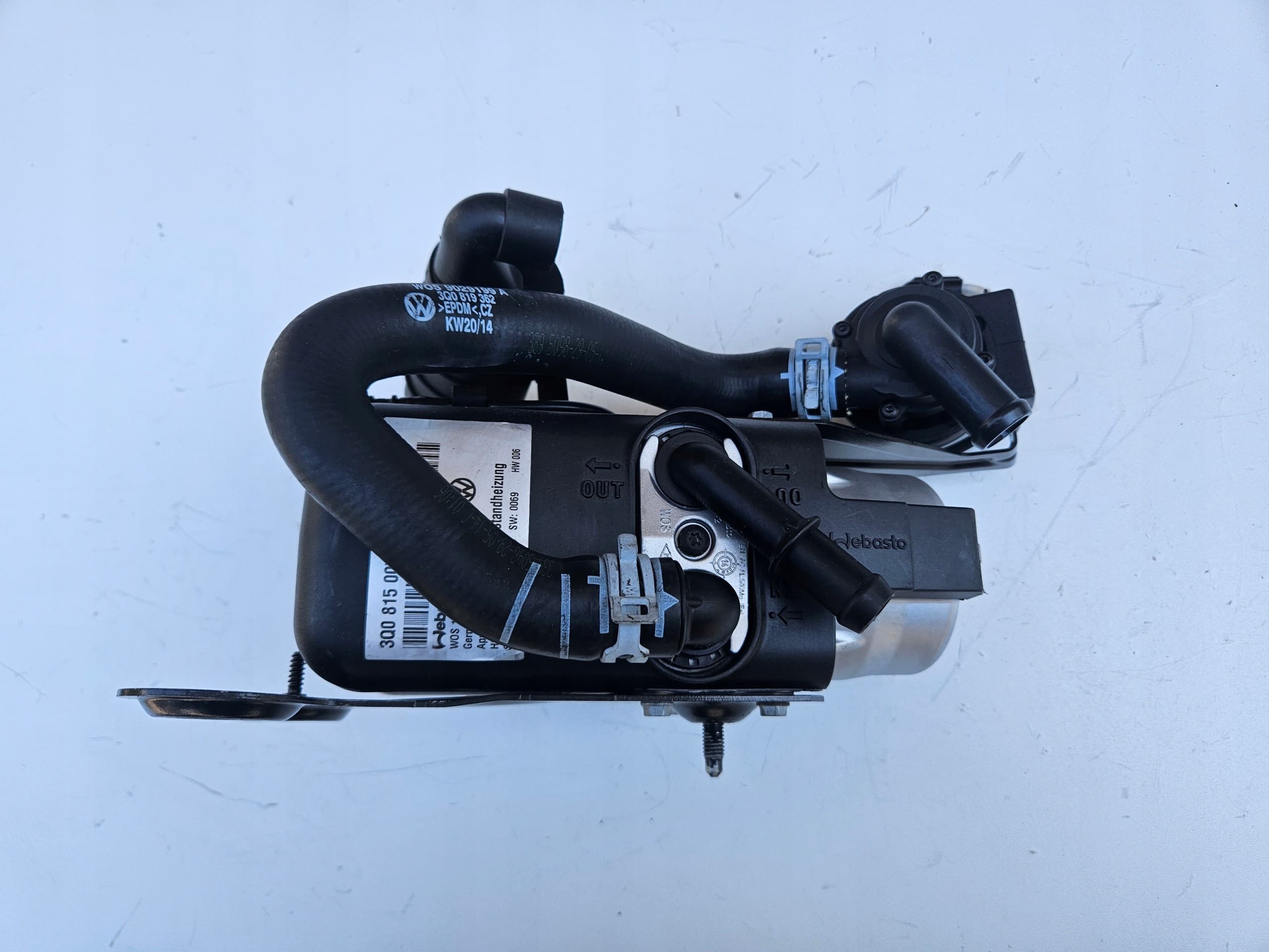 Webasto Thermo Top Evo VW Passat B8 Skoda Superb 3Q0815005A reacondicionado 3