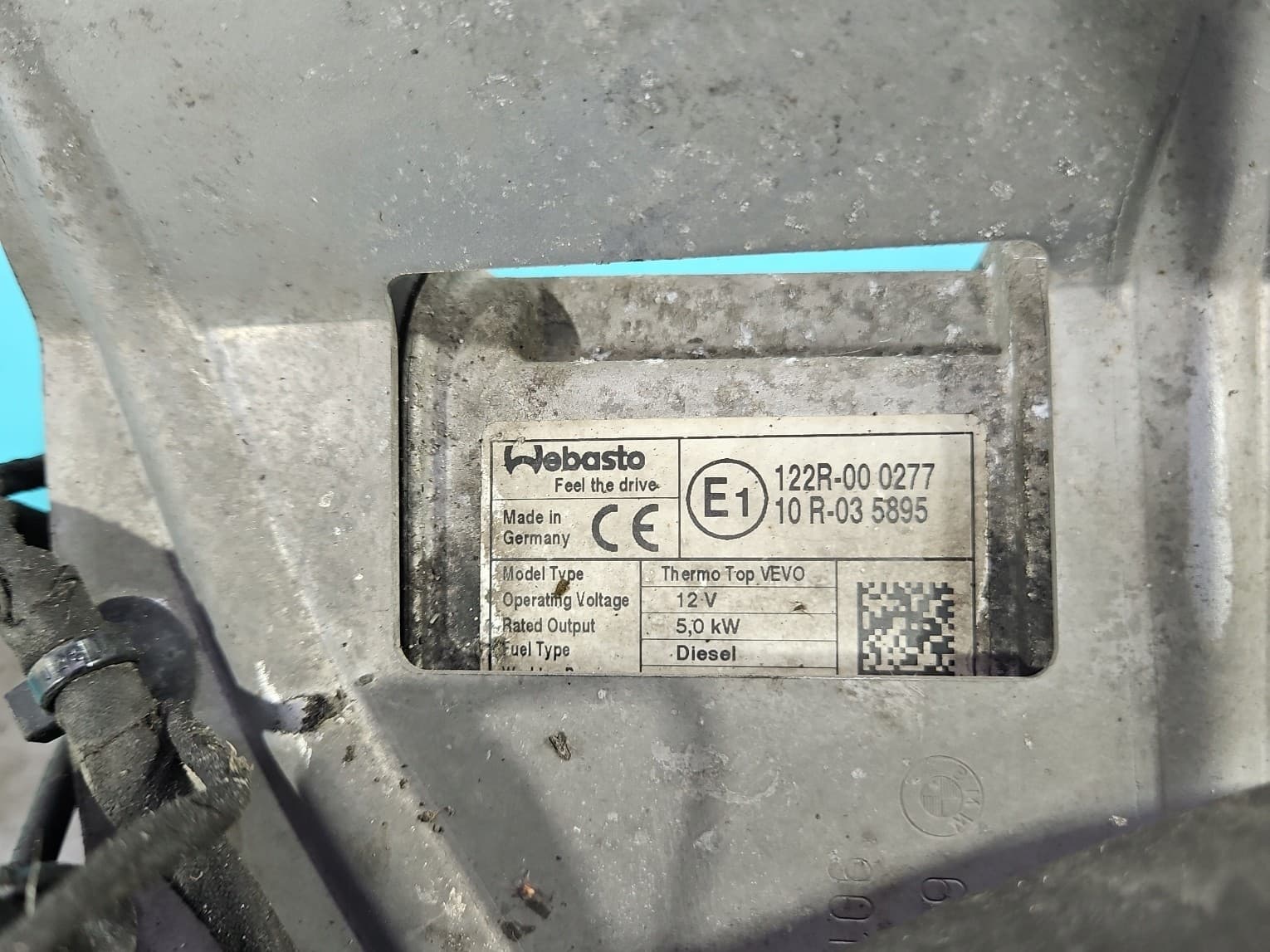 Calefacción Diésel Webasto BMW F10 F11 9250301 9023984C usado 11