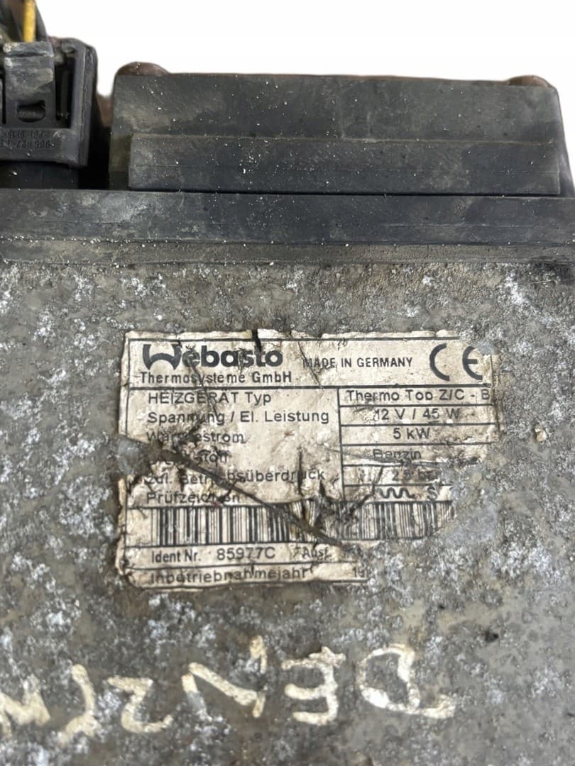 Cámara de Combustión Calefactor Webasto 85977C Gasolina usado 2
