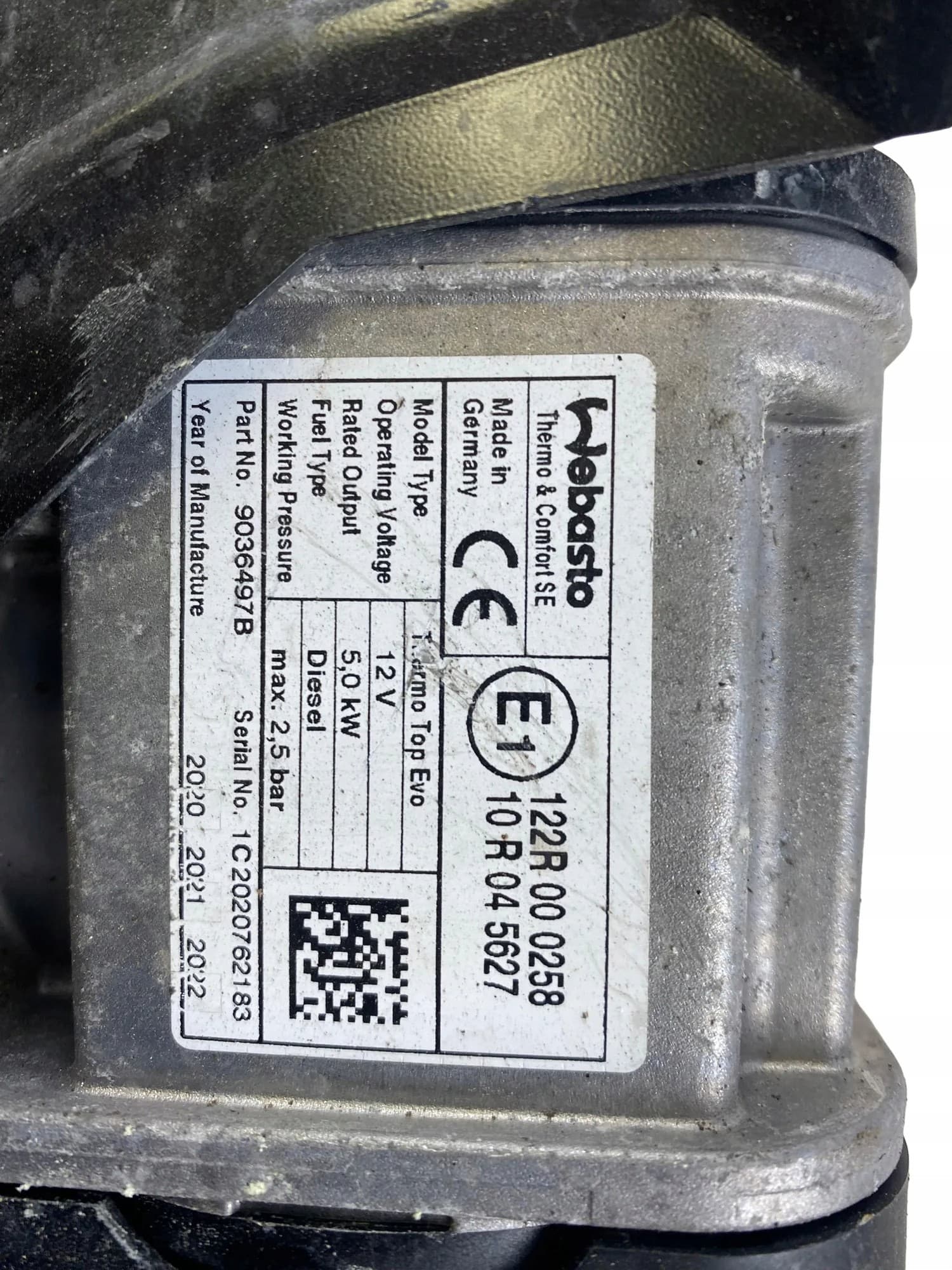 Calefactor Webasto Volvo V60 II 31694778 usado 9