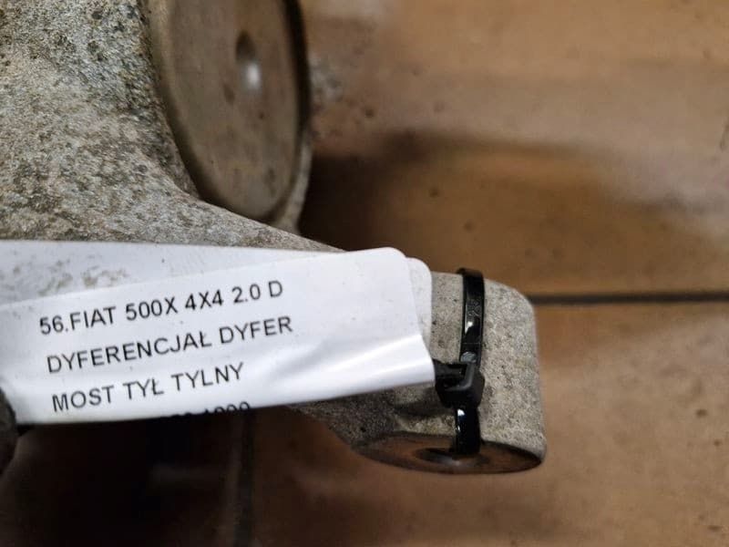 Puente diferencial trasero Fiat 500X 4X4 2.0 D 00552491850 usado 8