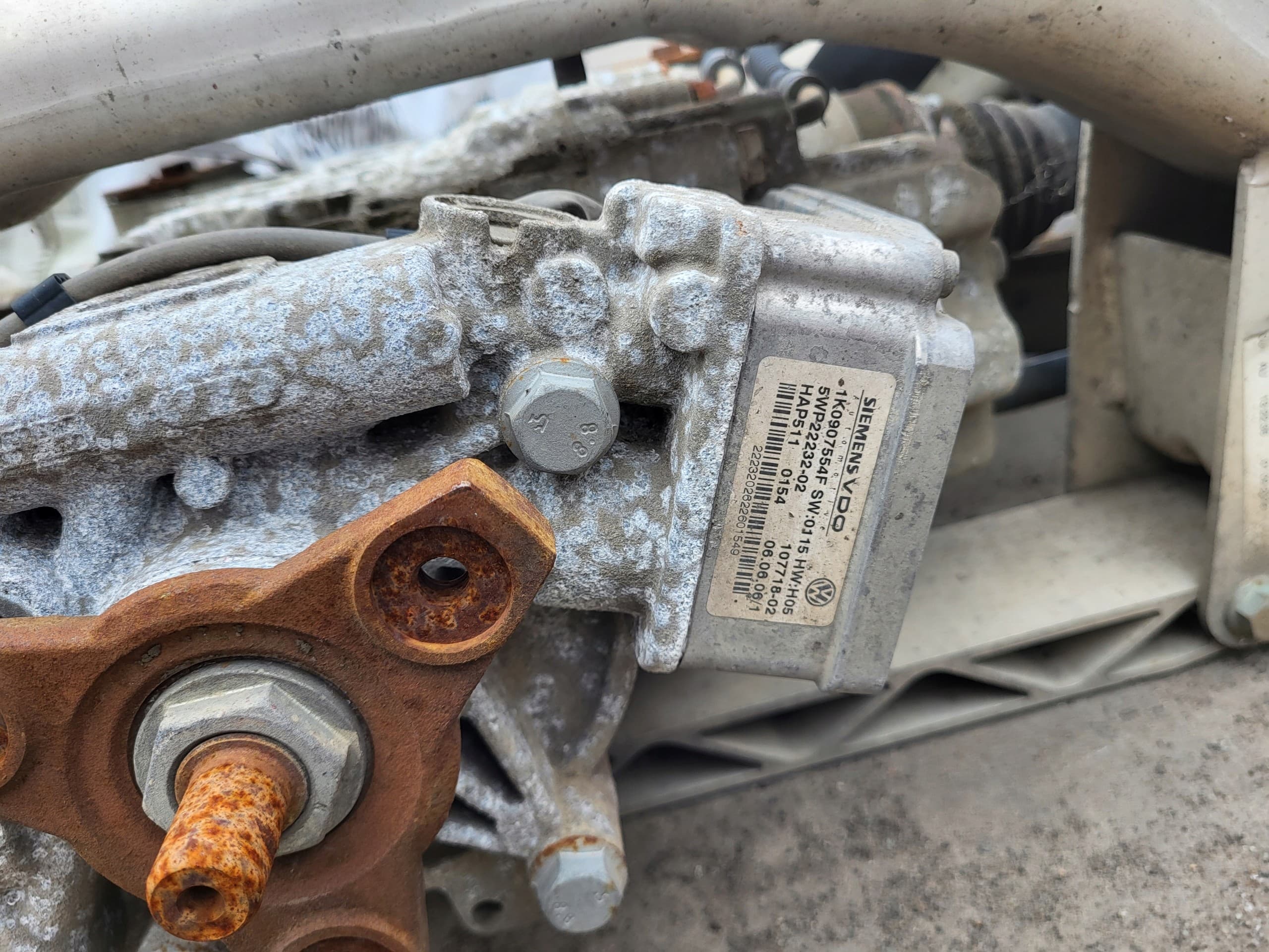 Diferencial 4x4 Audi A3 8P / VW Golf V 1K0907554F usado 4
