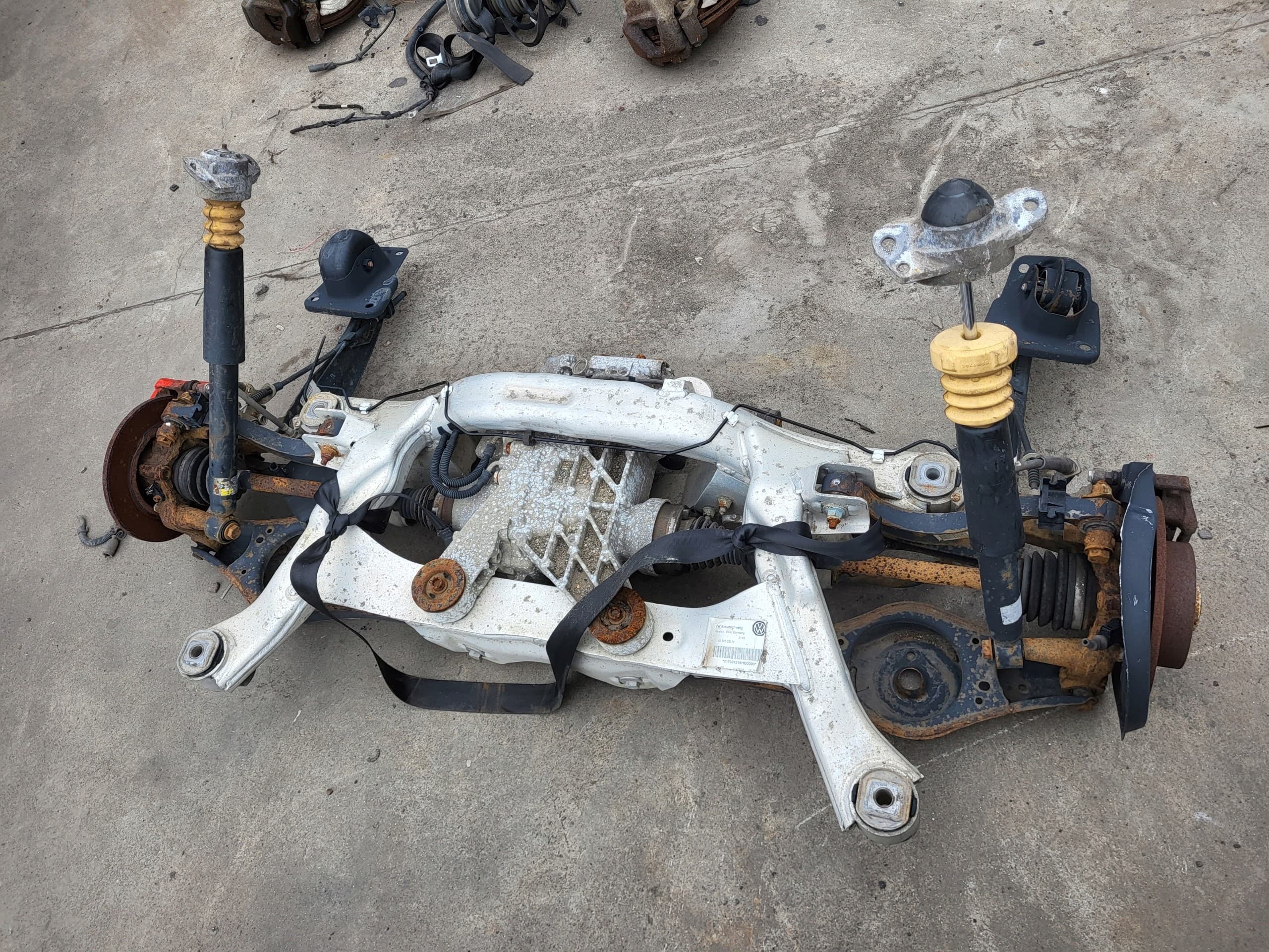 Diferencial 4x4 Audi A3 8P / VW Golf V 1K0907554F usado 6