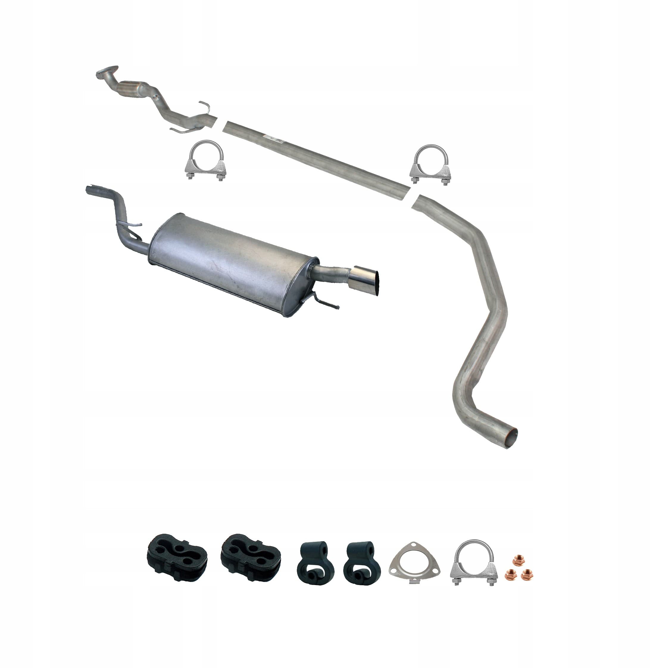 Juego de silenciadores Opel Corsa C/Corsa D 1.2 80HP 2005- nuevo 2