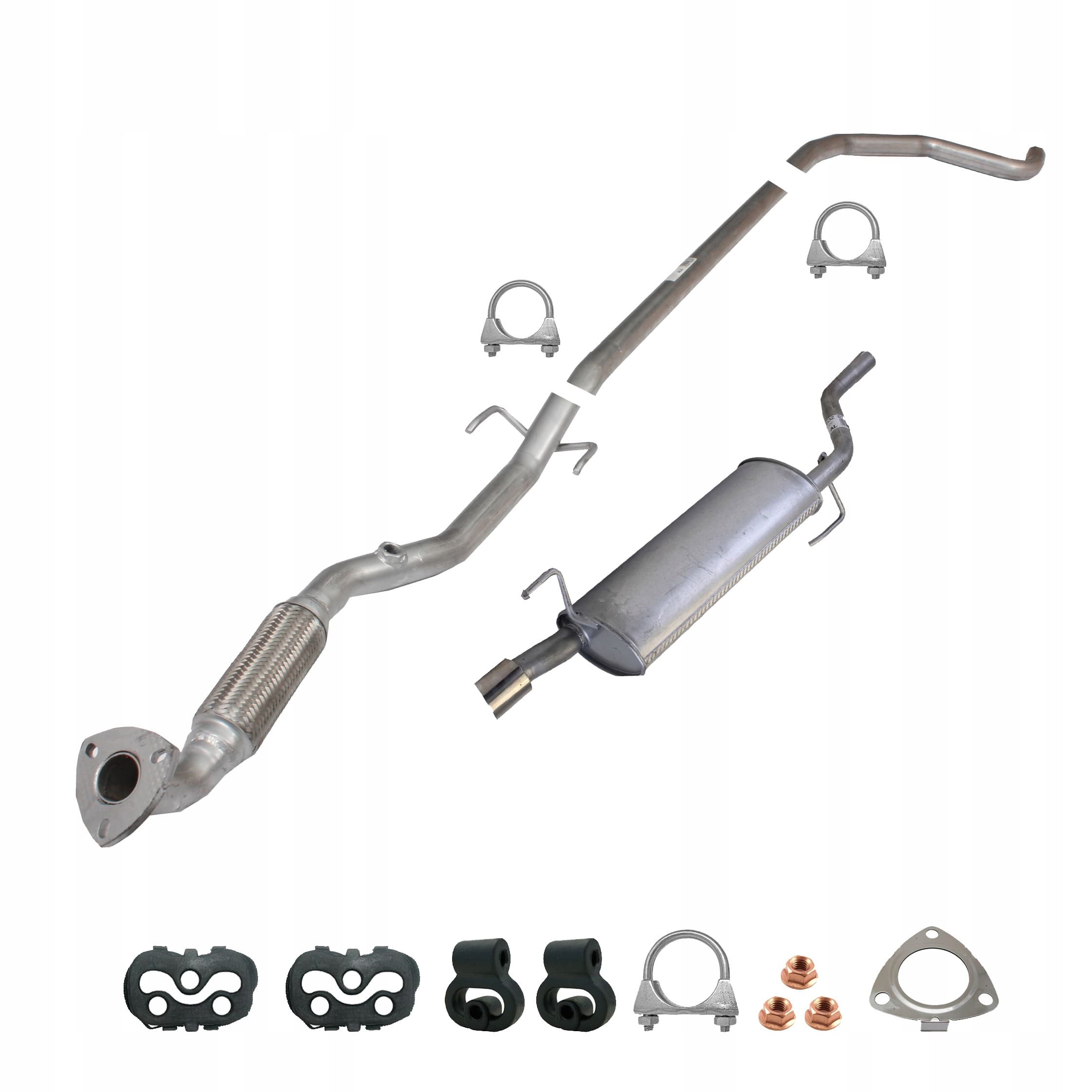 Juego de silenciadores Opel Corsa C/Corsa D 1.2 80HP 2005- nuevo 3