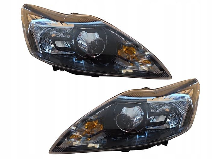 Juego de Faros Ford Focus 2008-2010 Negro Xenón nuevo