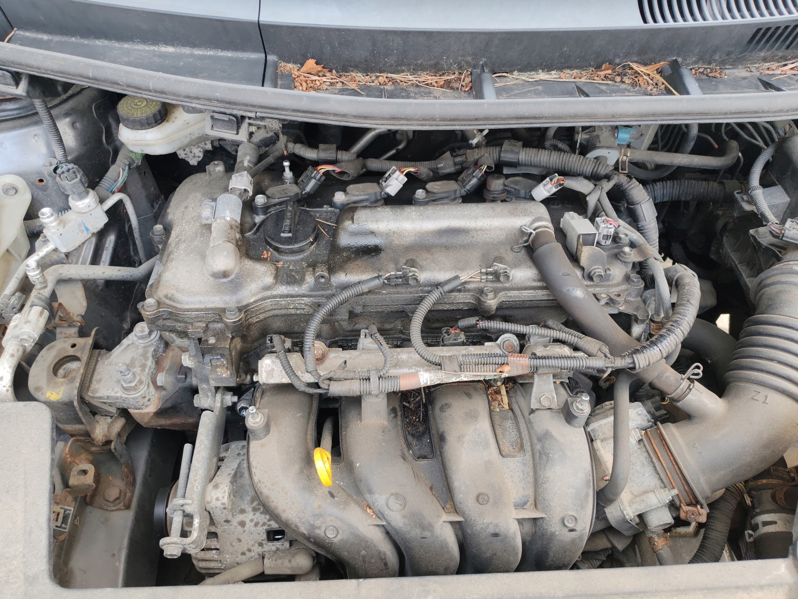 Motor 1.6 Dual VVT-i 1ZR-E12U Toyota Auris I 07-09 usado 3