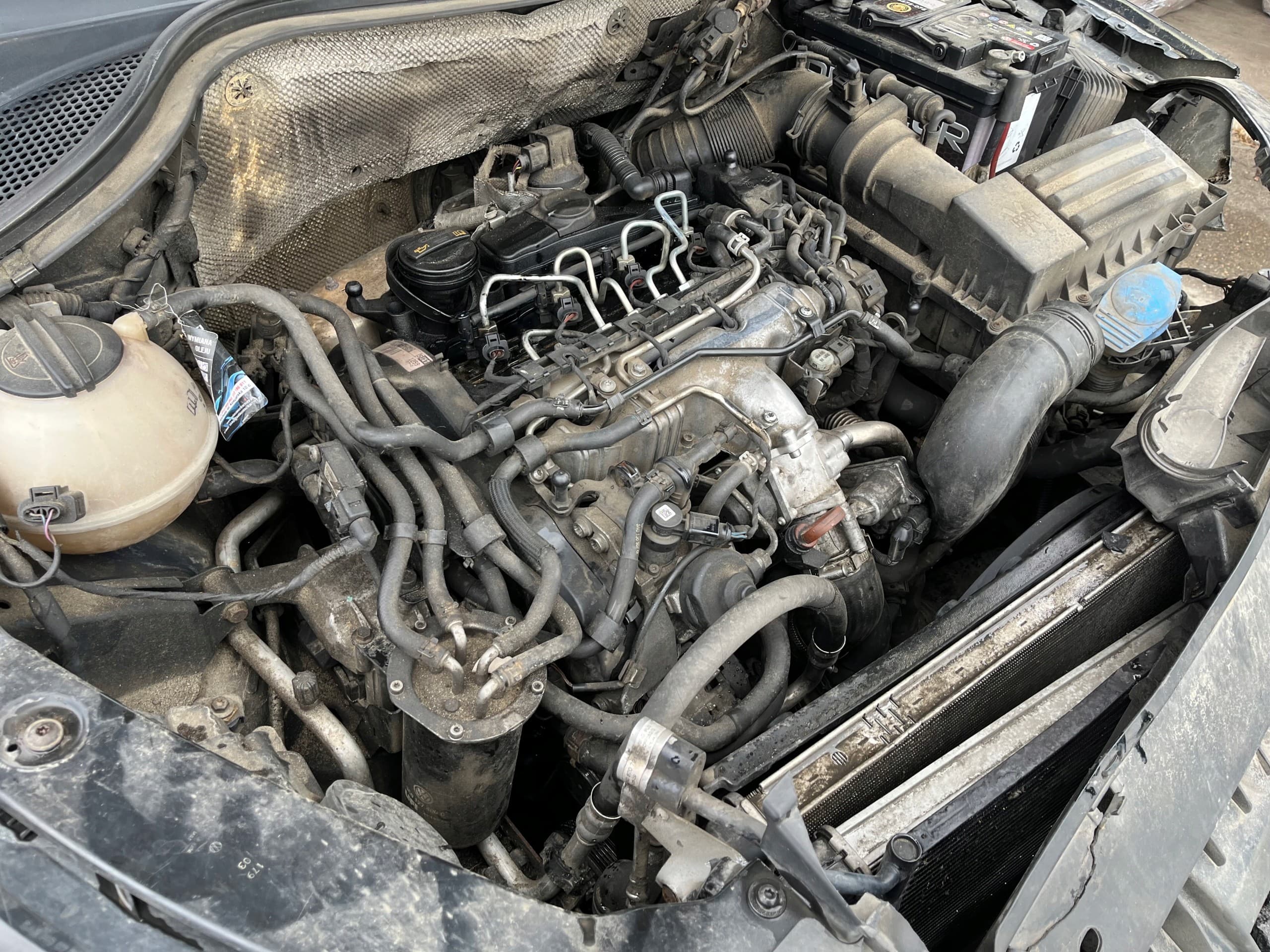 Motor VW Tiguan I 2.0 TDI 170HP 125KW Cbbb Usado 3
