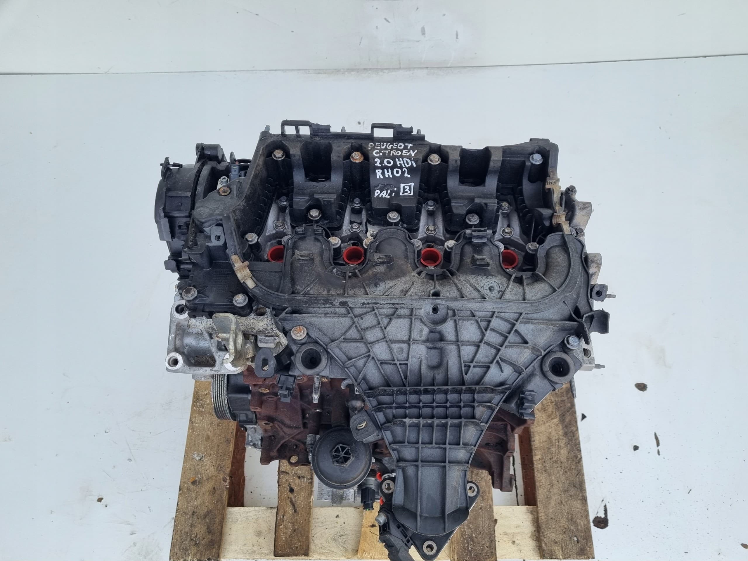 Motor Peugeot 807 2.0 HDI 163CV Rhh RH02 usado 3