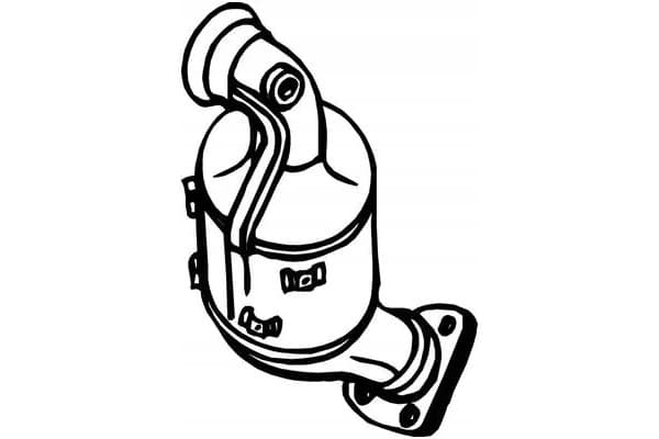 Bosal 090-199 Catalizador nuevo 2