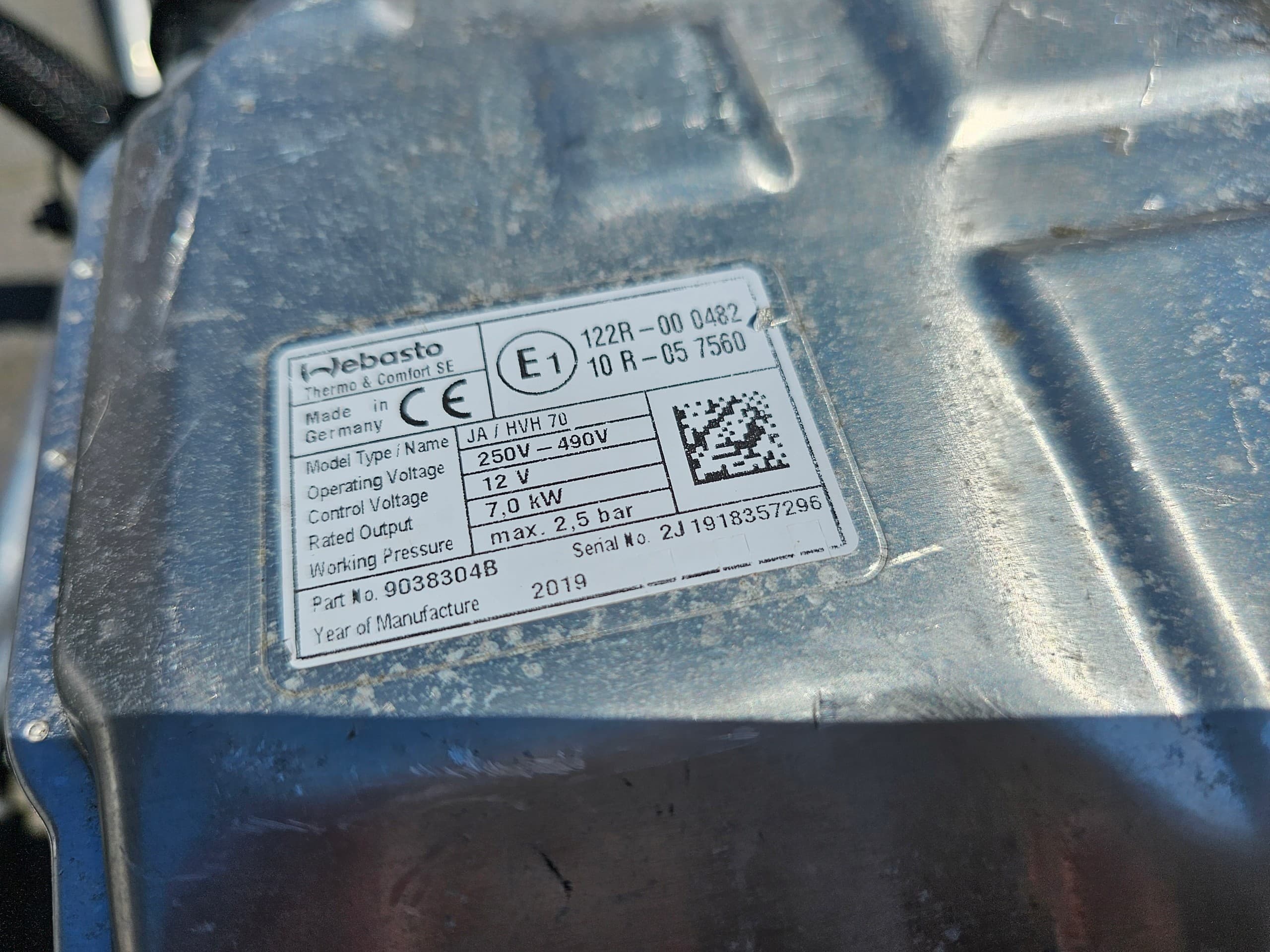 Calefacción Webasto para Jeep Grand Cherokee WL usado 2