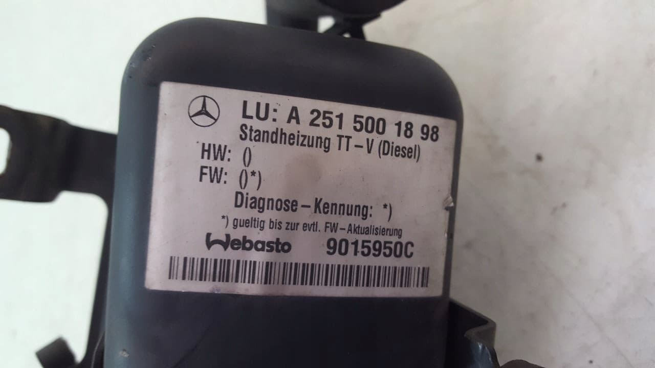 Webasto Mercedes W251 3,0 CDI usado 9