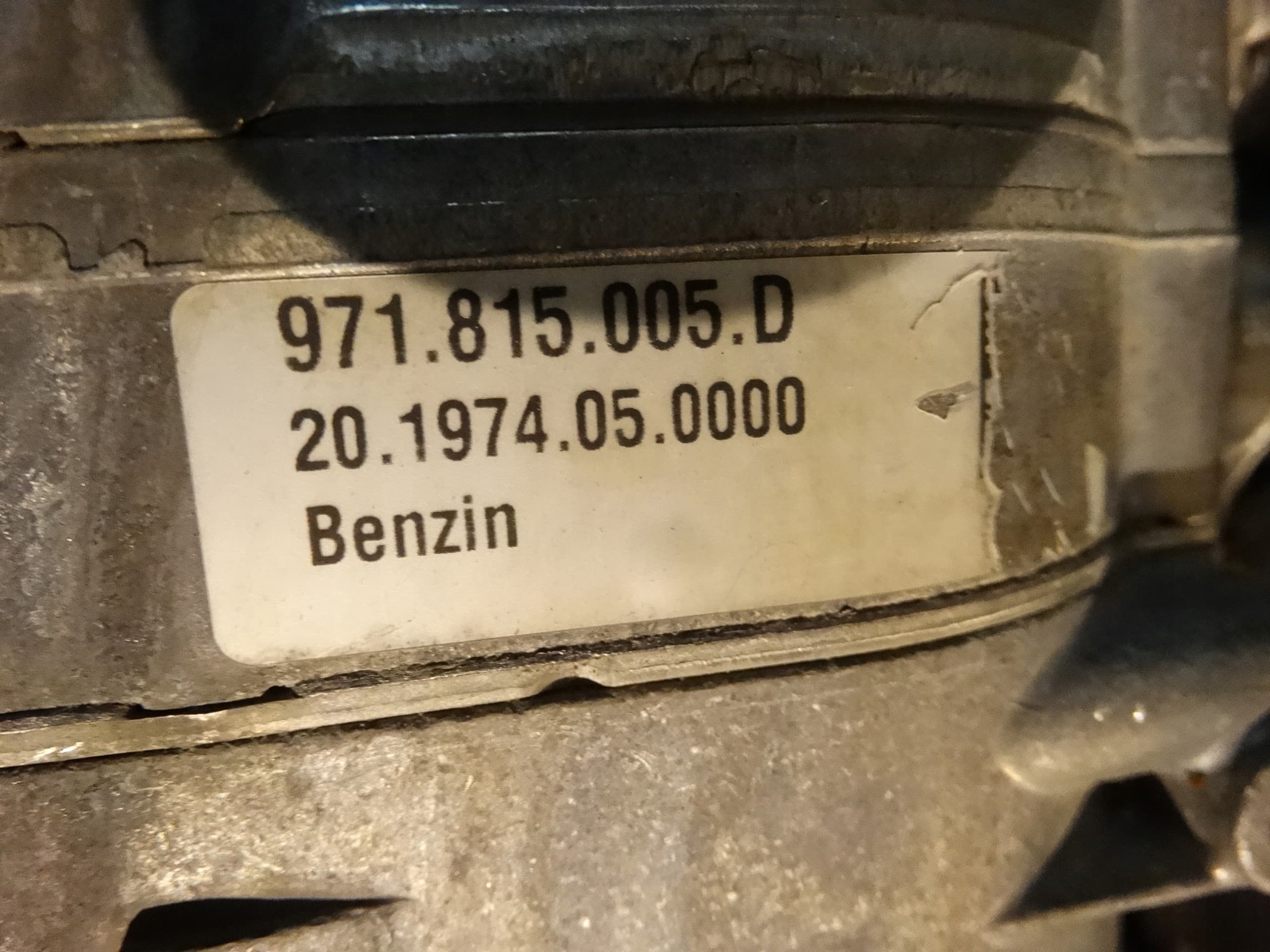 Ideal Webasto - Gasolina Porsche Panamera 971 nuevo 2