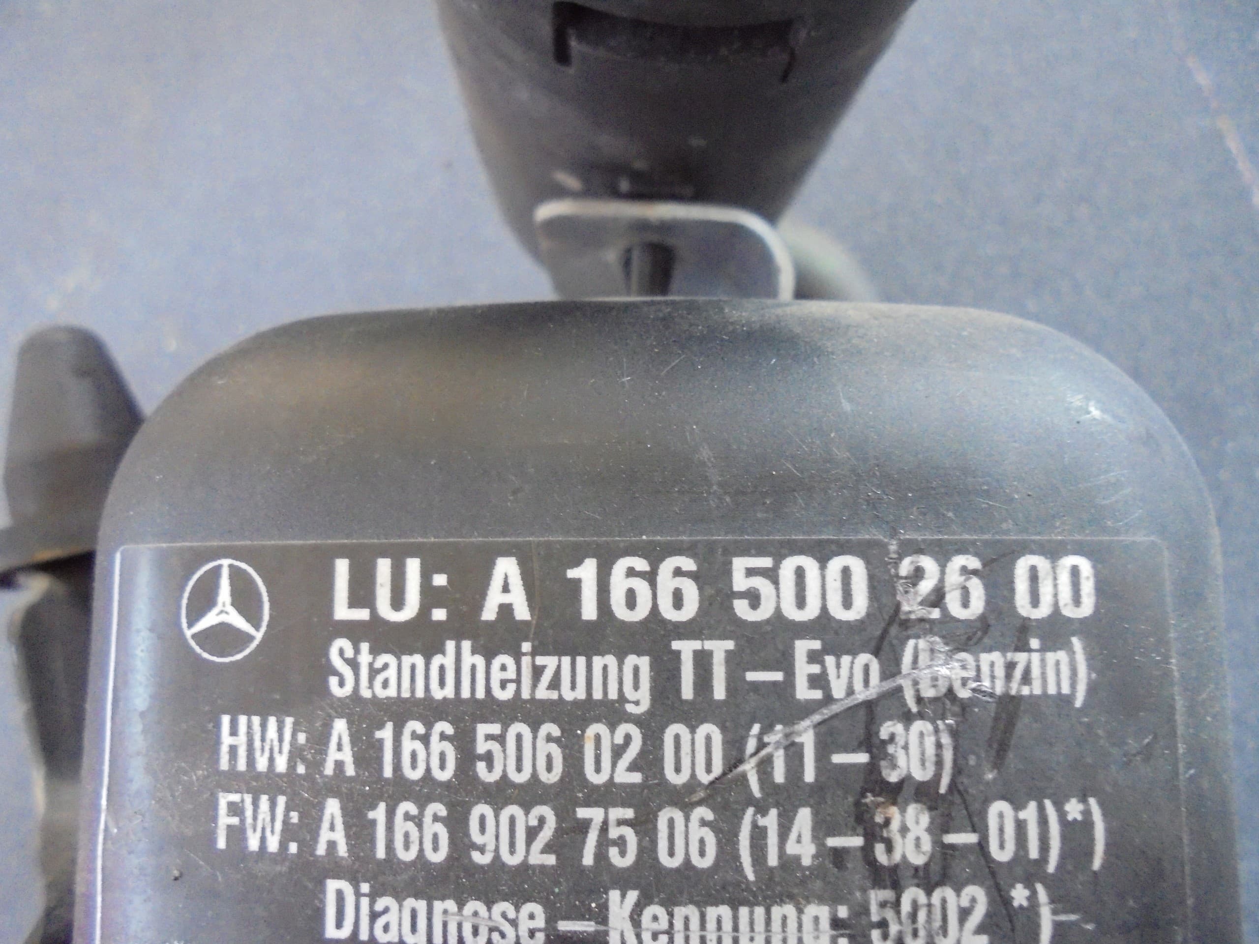 Mercedes ML GL Gls W166 Webasto Parking Heater usado 4