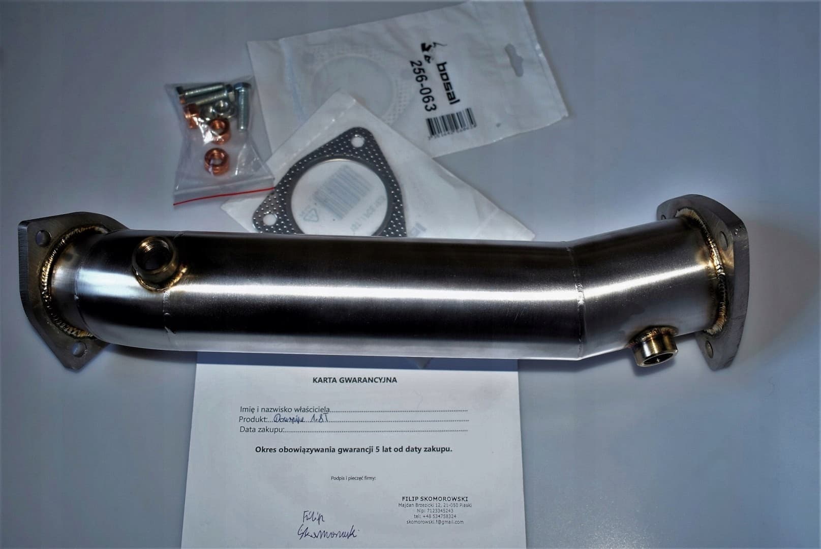 Downpipe Jmj 1090954 para Audi y VW 1.8T nuevo 2