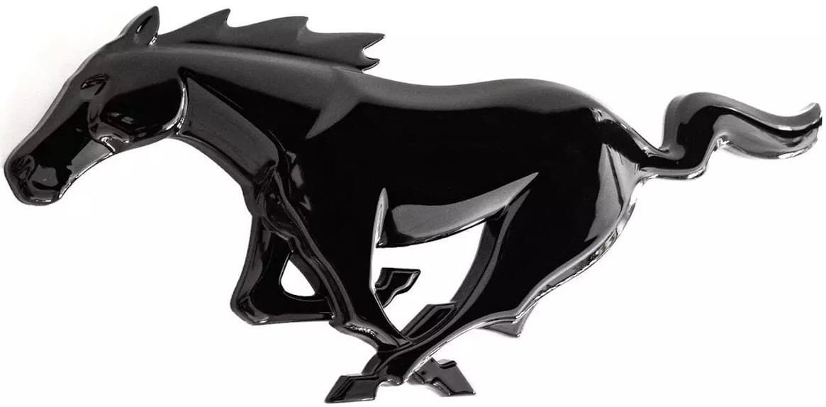 Emblema Negro Ford Mustang 2024 - 2625474 nuevo