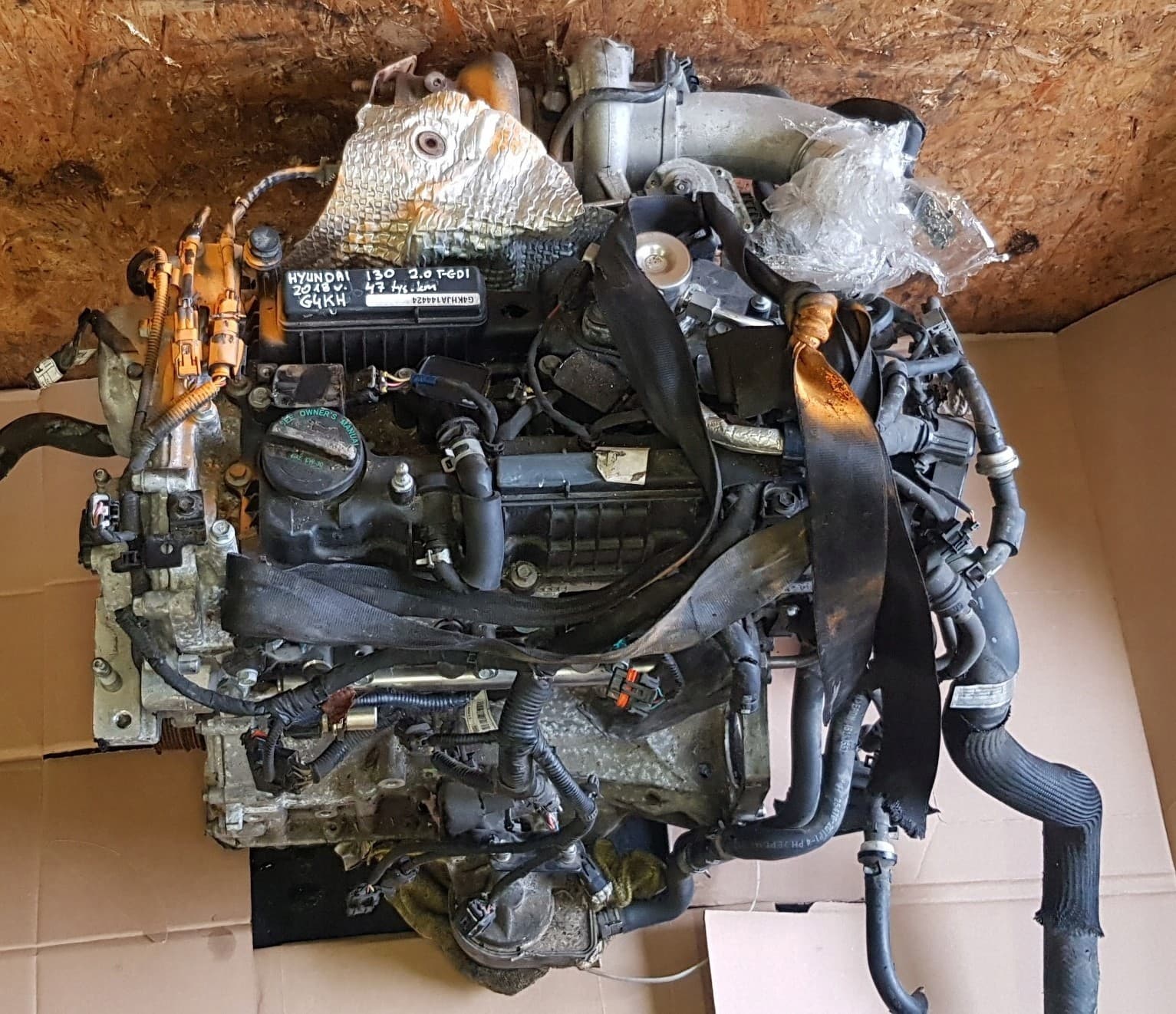 Motor Completo Hyundai I30 2.0 T-Gdi 2018 G4KH 47,000 KM usado