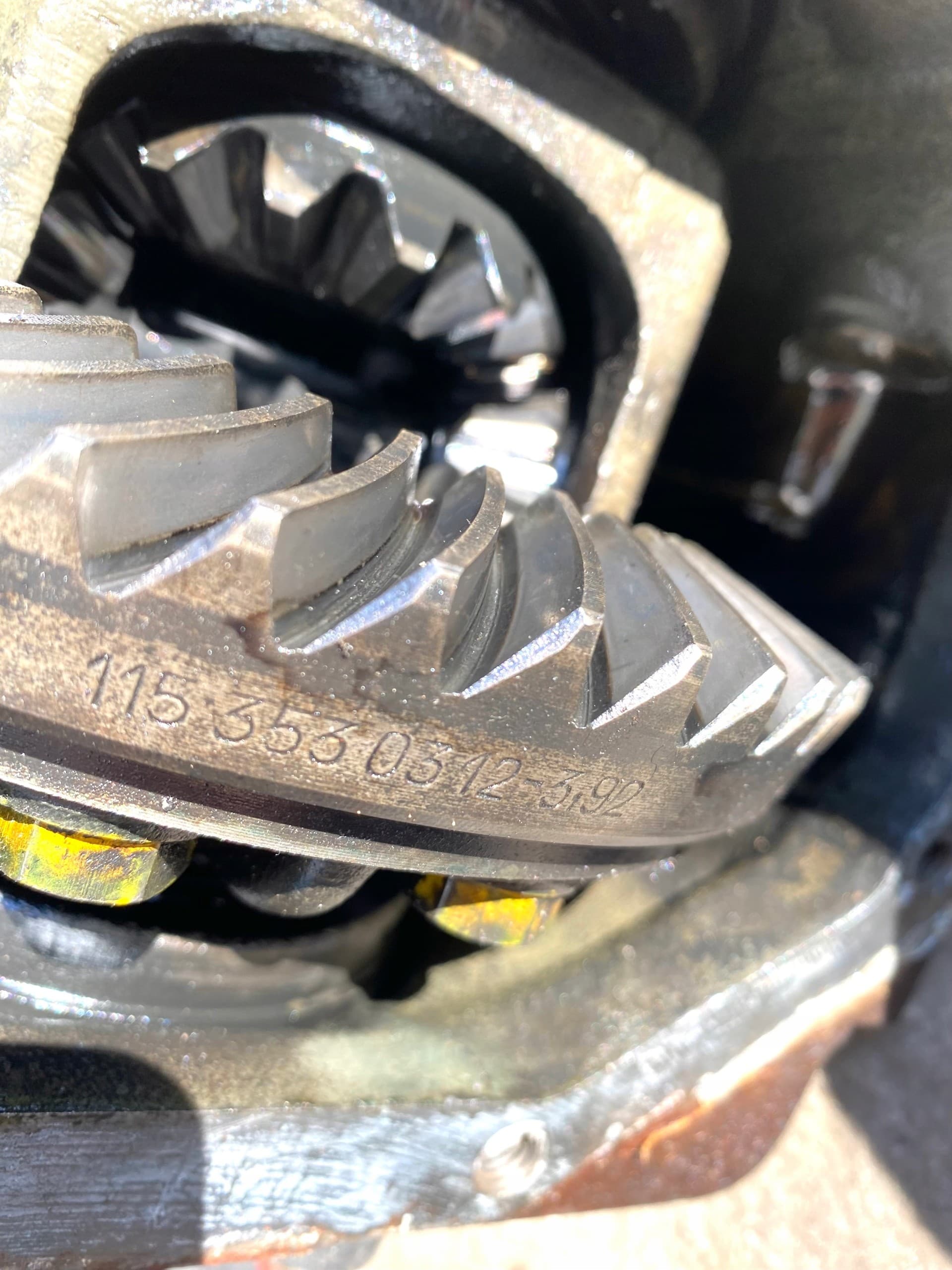 Diferencial Mercedes W123 W116 R107 3.92 usado 3