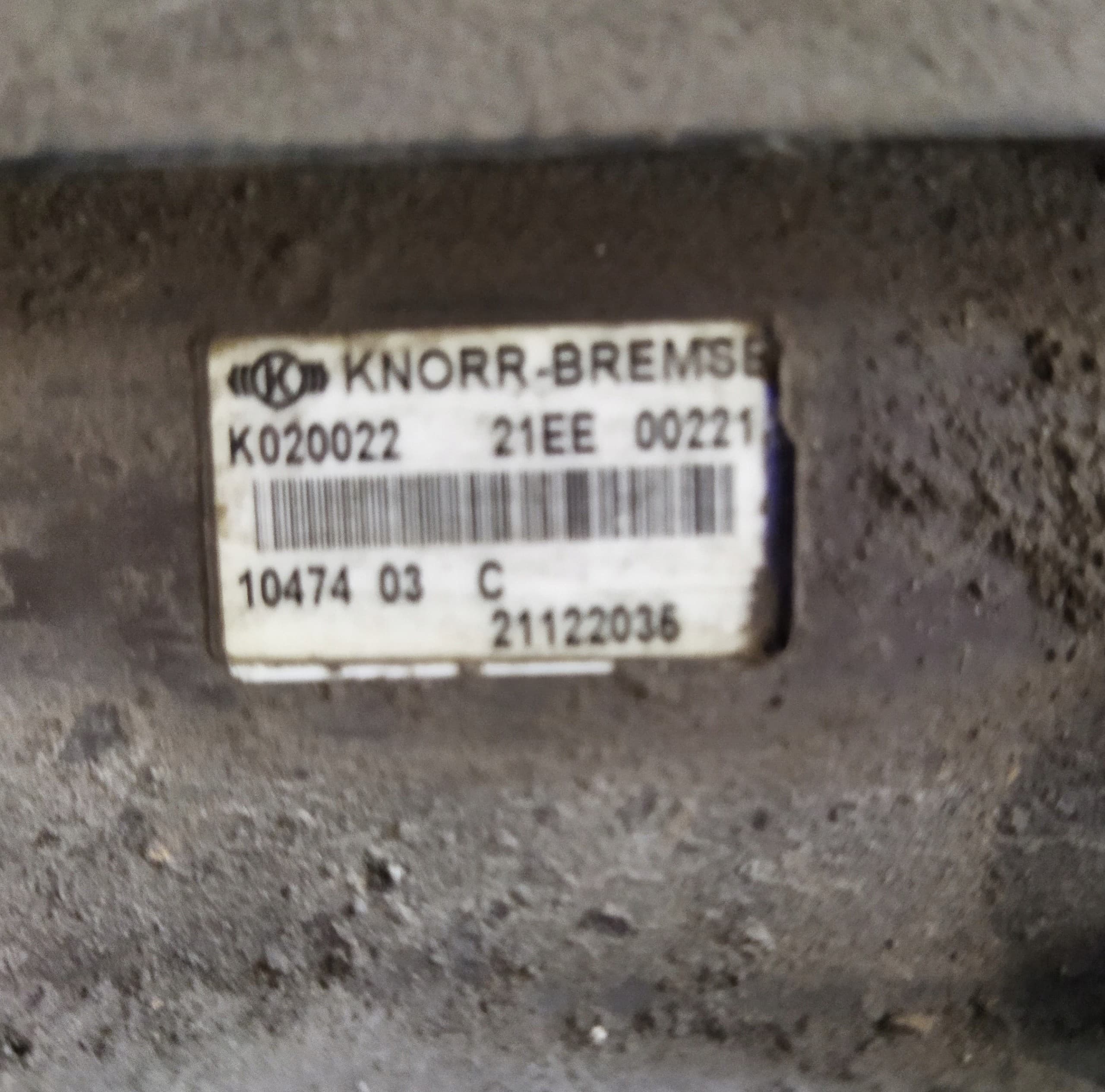 Válvula Ebs Renault Volvo 21122036 usado 4