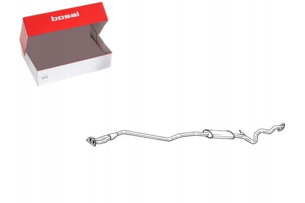 Bosal 293-009 Silenciador Central nuevo 4