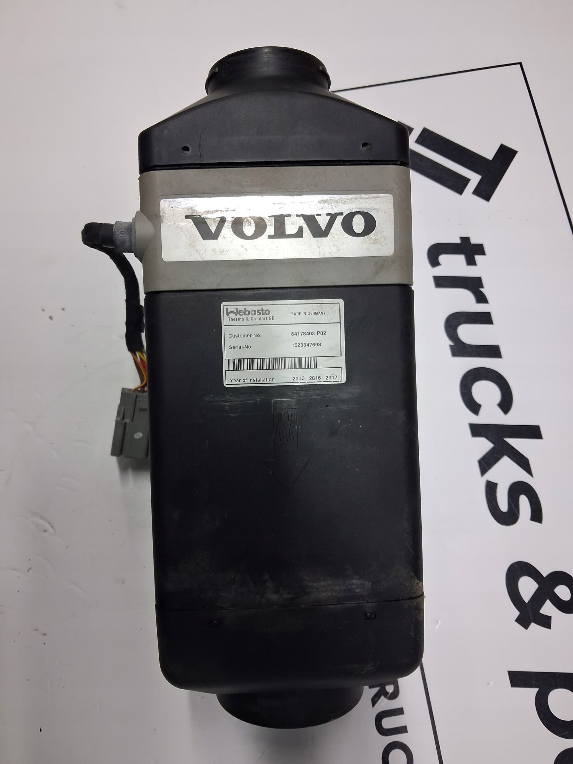 Calefactor de estacionamiento Volvo FH4 AT2000 Evo 84178403 usado 2
